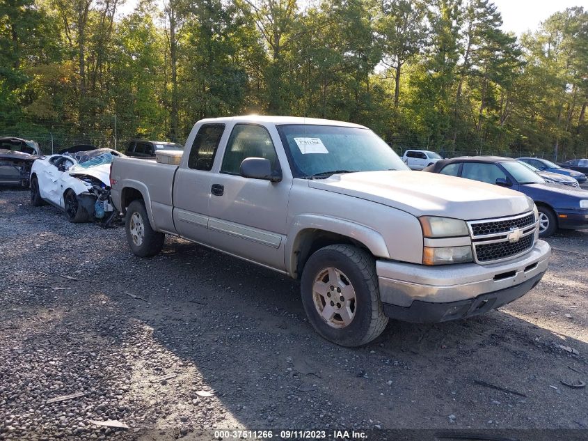 CHEVROLET SILVERADO 2006 1gcek19bx6z181395