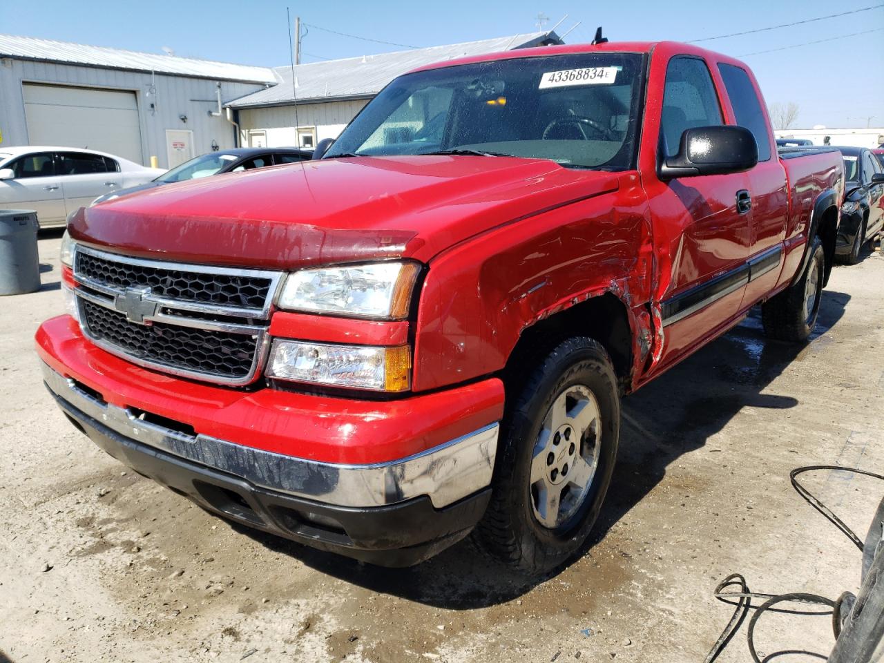 CHEVROLET SILVERADO 2006 1gcek19bx6z214007