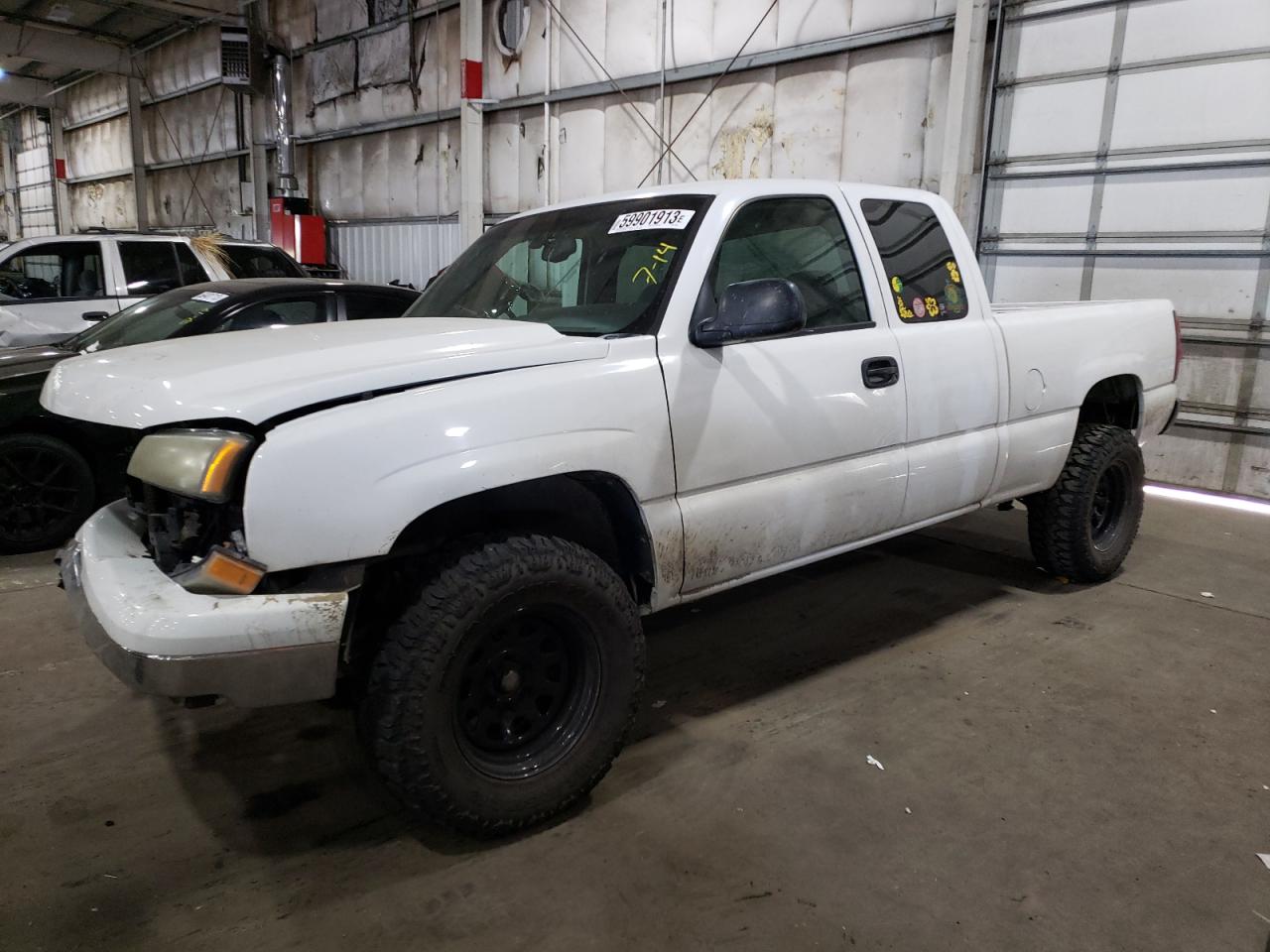 CHEVROLET SILVERADO 2007 1gcek19bx7z173301