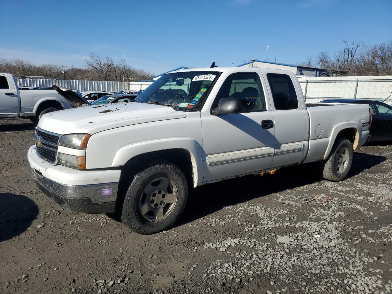 CHEVROLET SILVERADO 2007 1gcek19bx7z205518