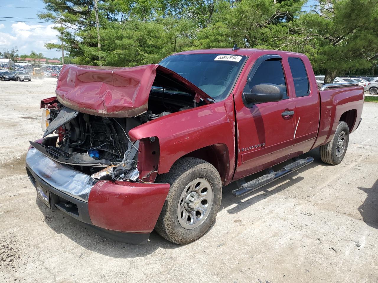 CHEVROLET SILVERADO 2007 1gcek19j27z543471