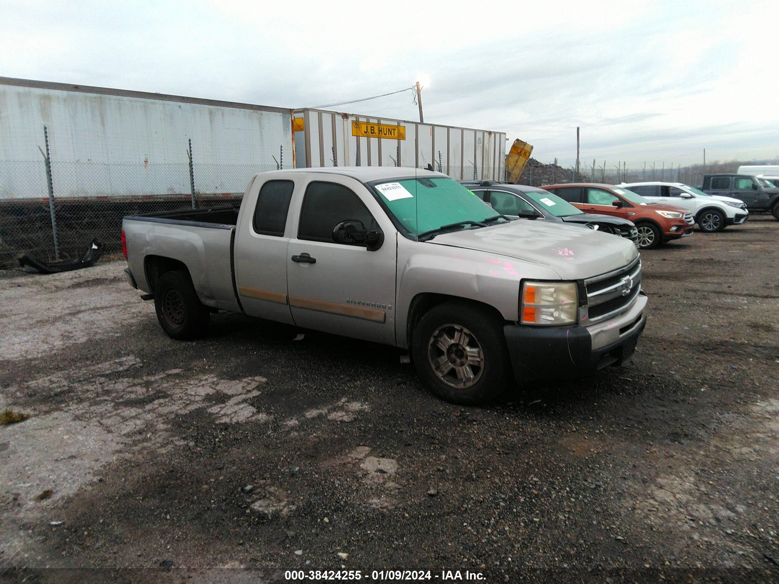 CHEVROLET SILVERADO 2007 1gcek19j57z609446