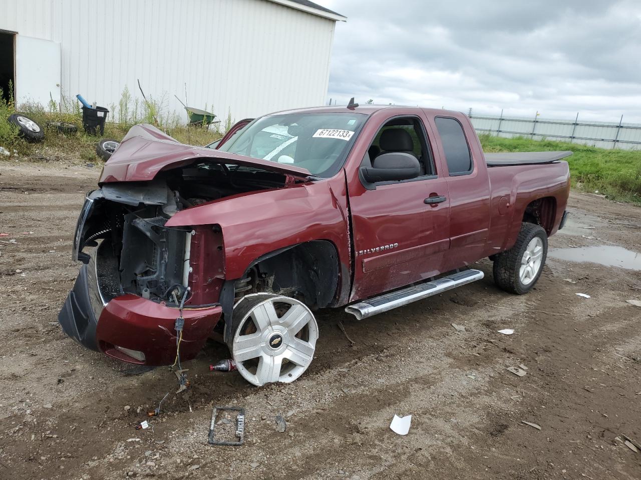 CHEVROLET SILVERADO 2008 1gcek19j68z315586