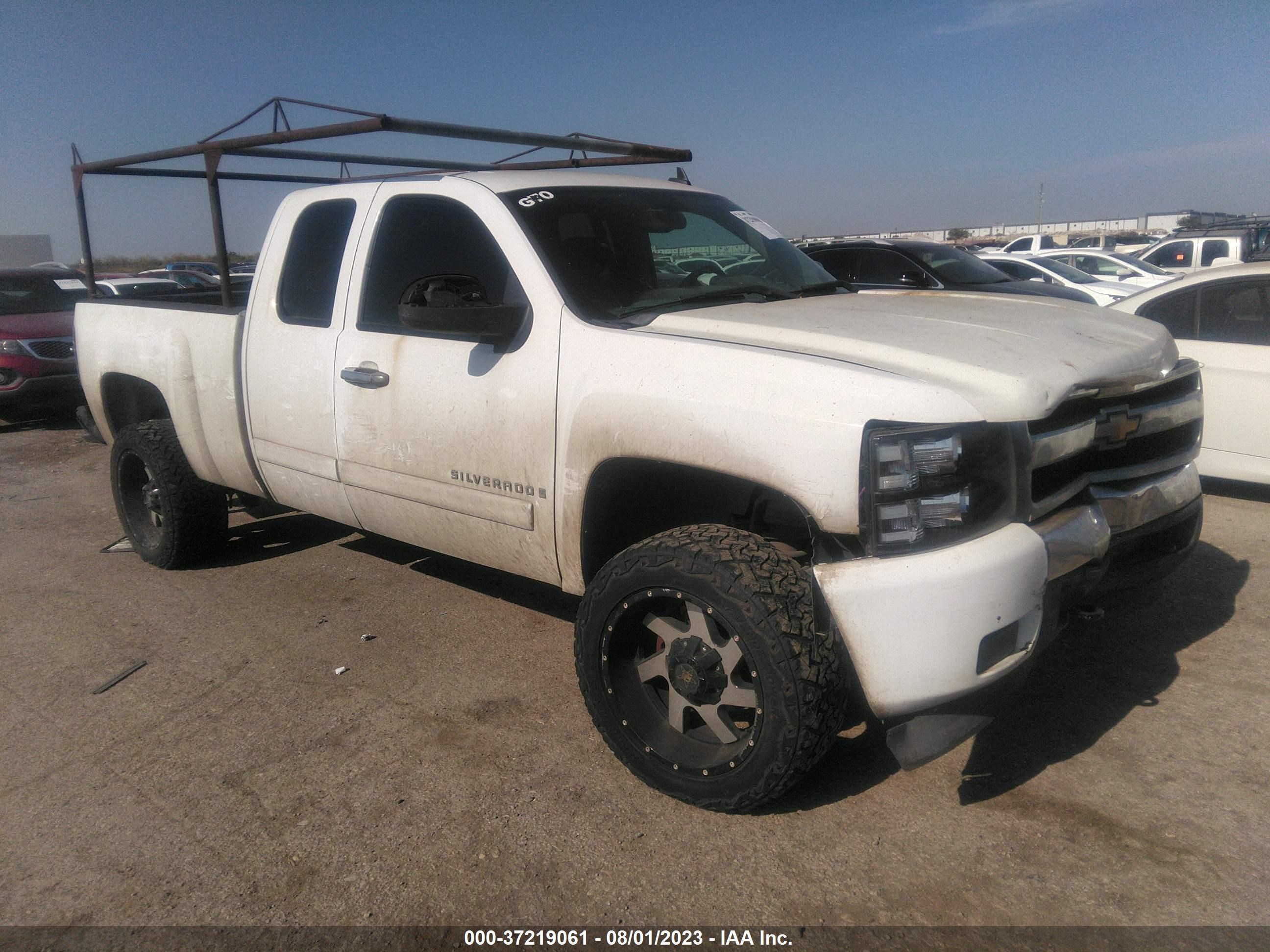 CHEVROLET SILVERADO 2008 1gcek19j78z170543