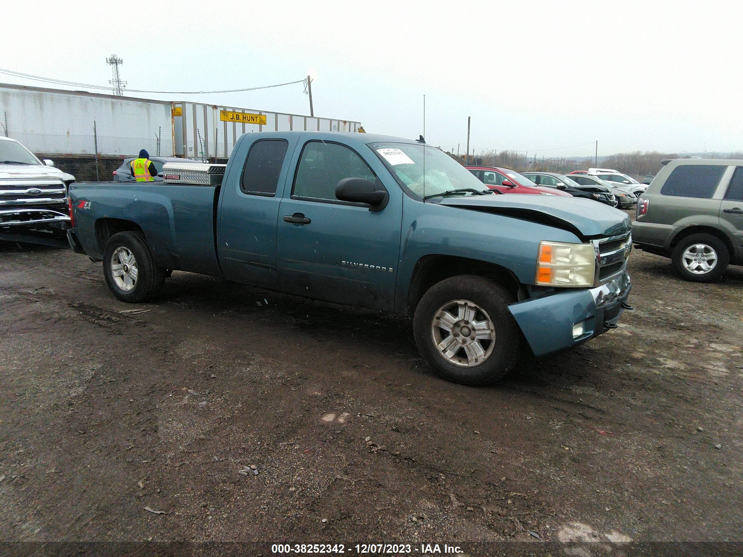 CHEVROLET SILVERADO 2007 1gcek19j87e587708