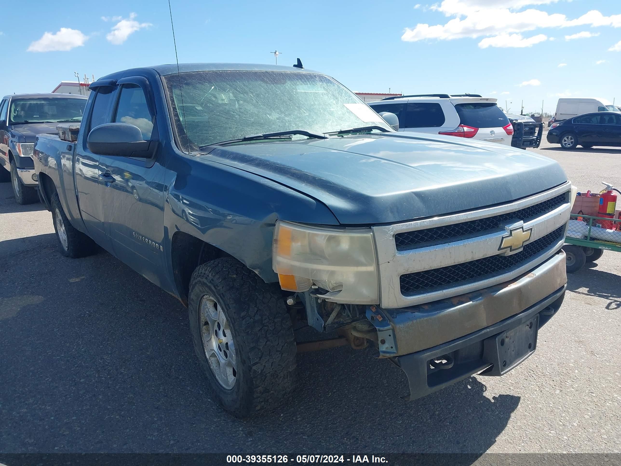 CHEVROLET SILVERADO 2007 1gcek19j87z602801