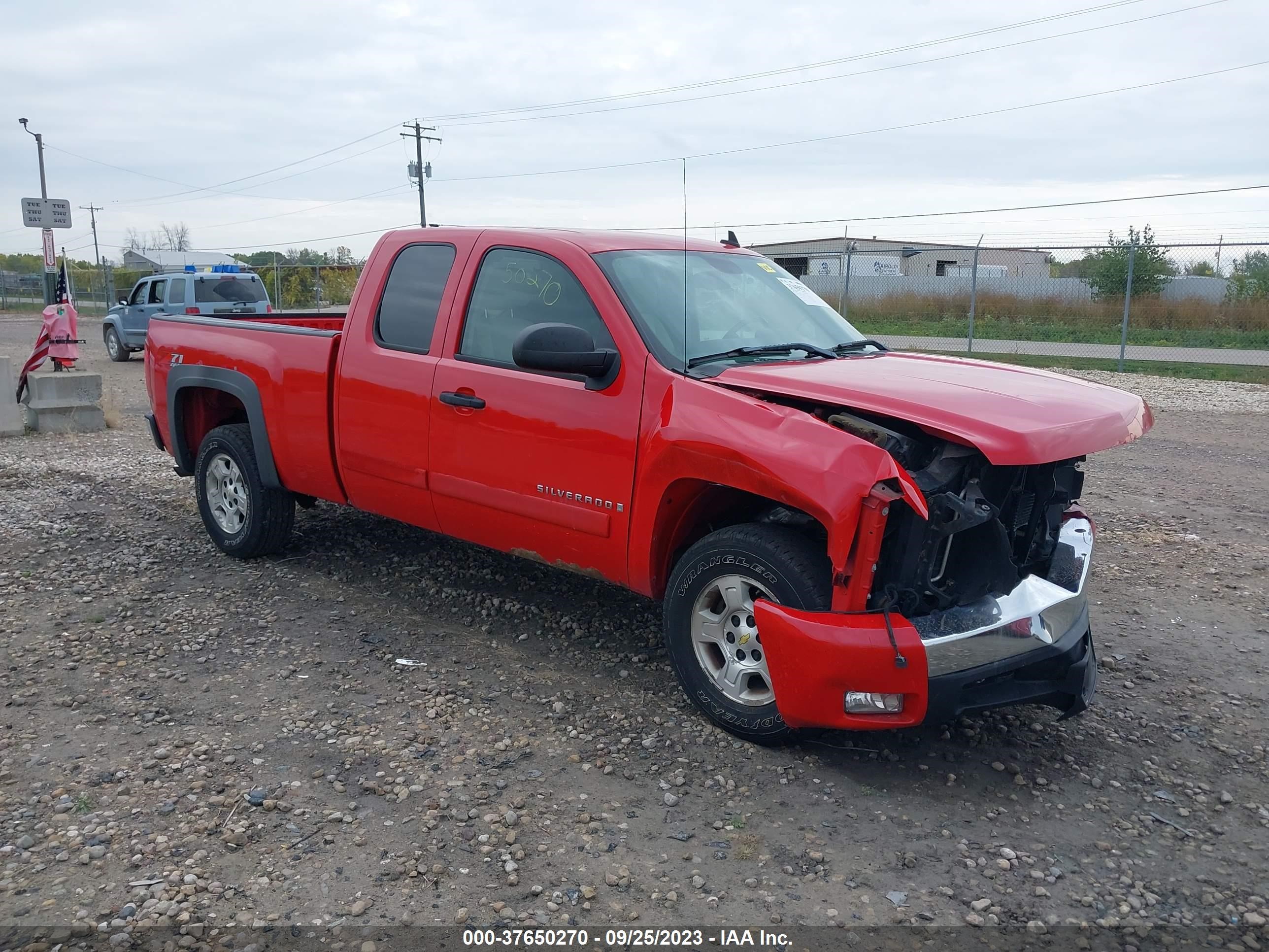 CHEVROLET SILVERADO 2007 1gcek19j97z628727