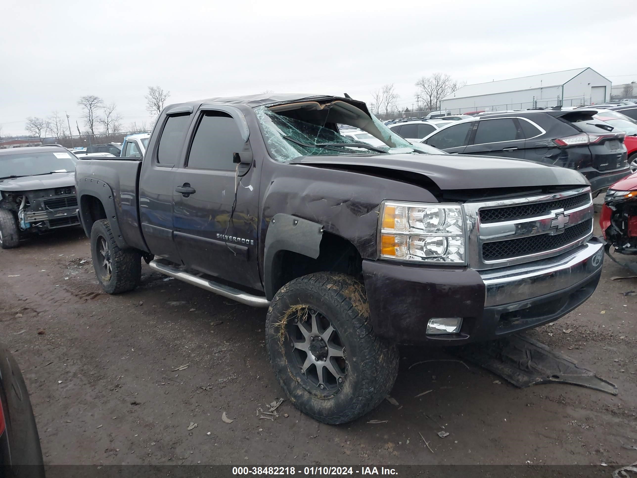 CHEVROLET SILVERADO 2008 1gcek19jx8z241685