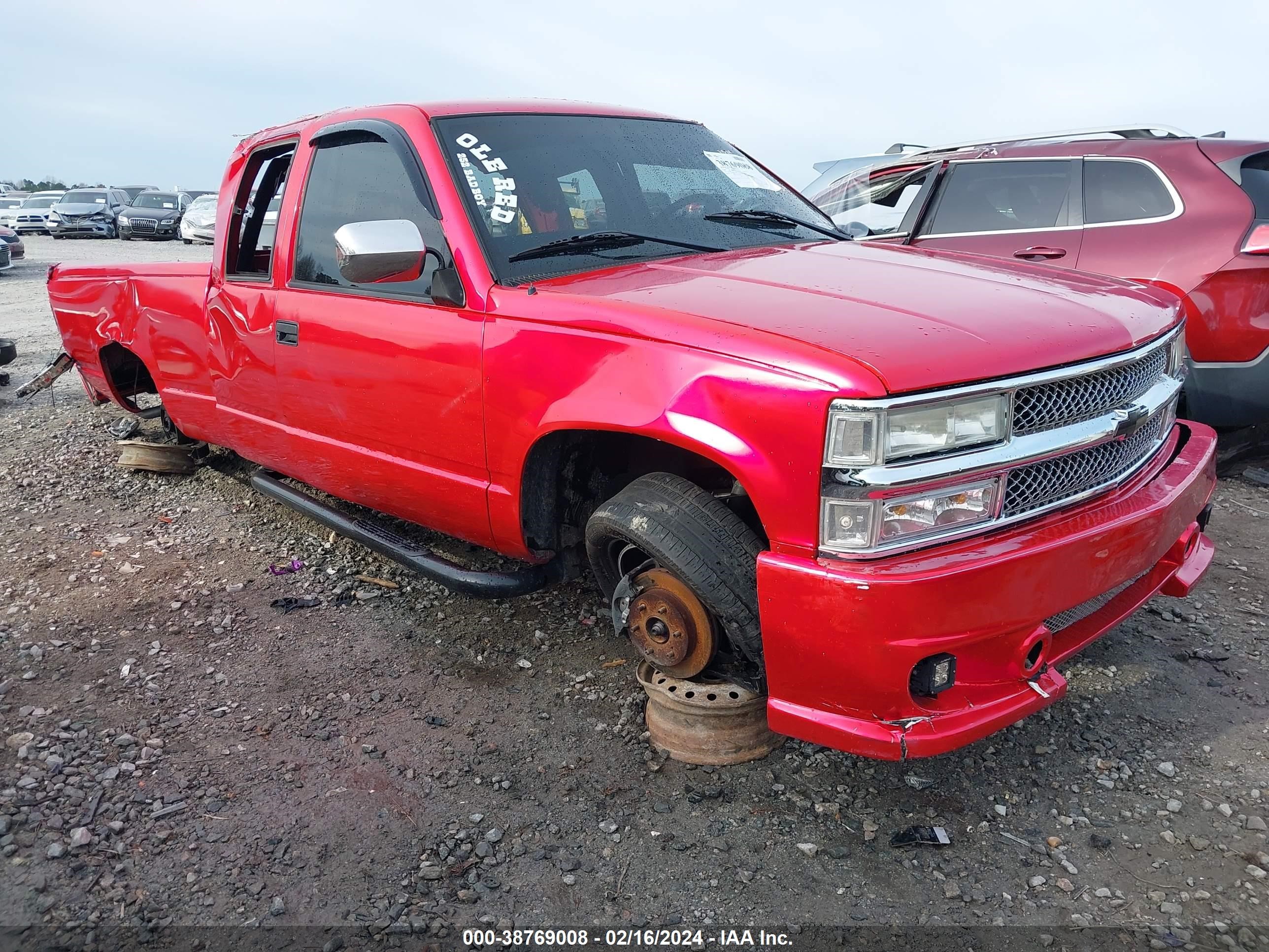 CHEVROLET S-10 PICKUP 1998 1gcek19m0we112885