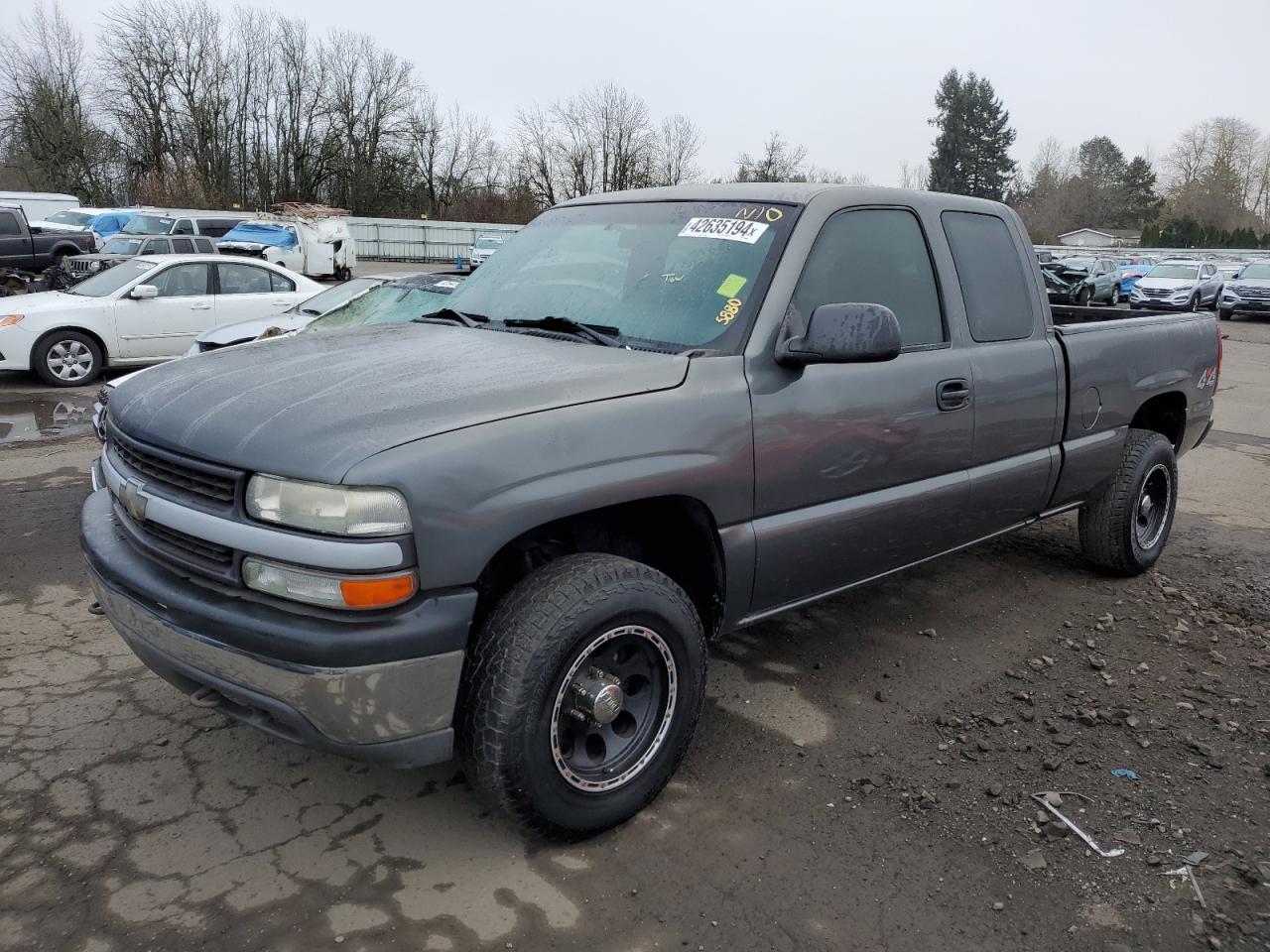 CHEVROLET SILVERADO 2001 1gcek19t01z103080