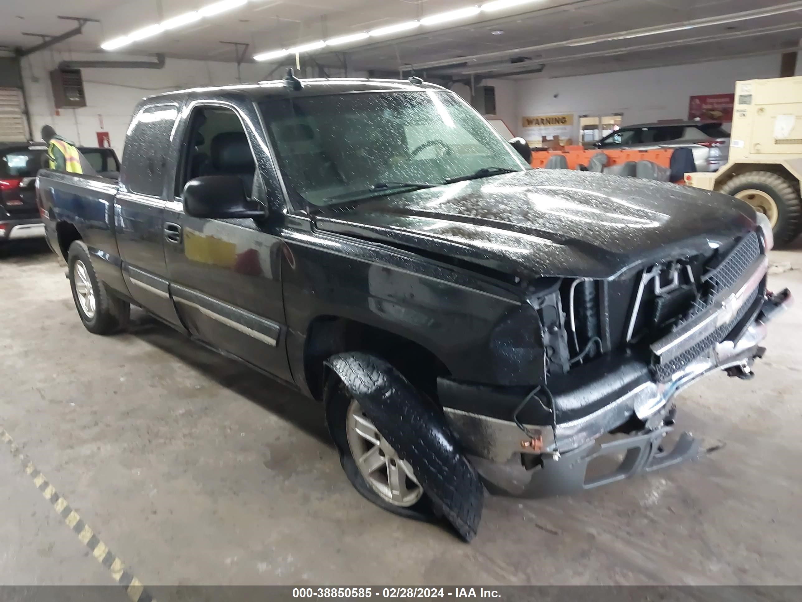 CHEVROLET SILVERADO 2003 1gcek19t03e116244