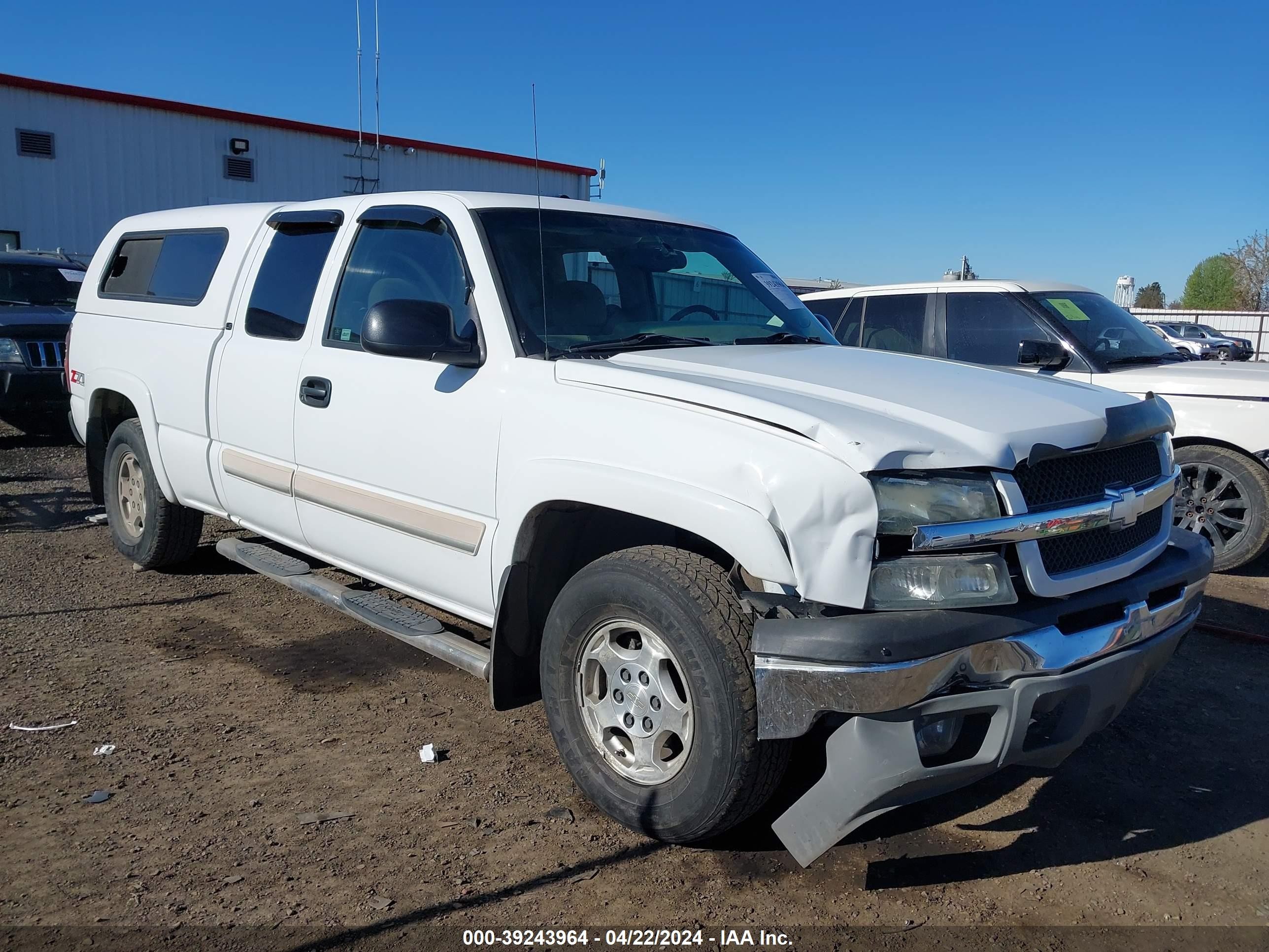 CHEVROLET SILVERADO 2003 1gcek19t03e369953