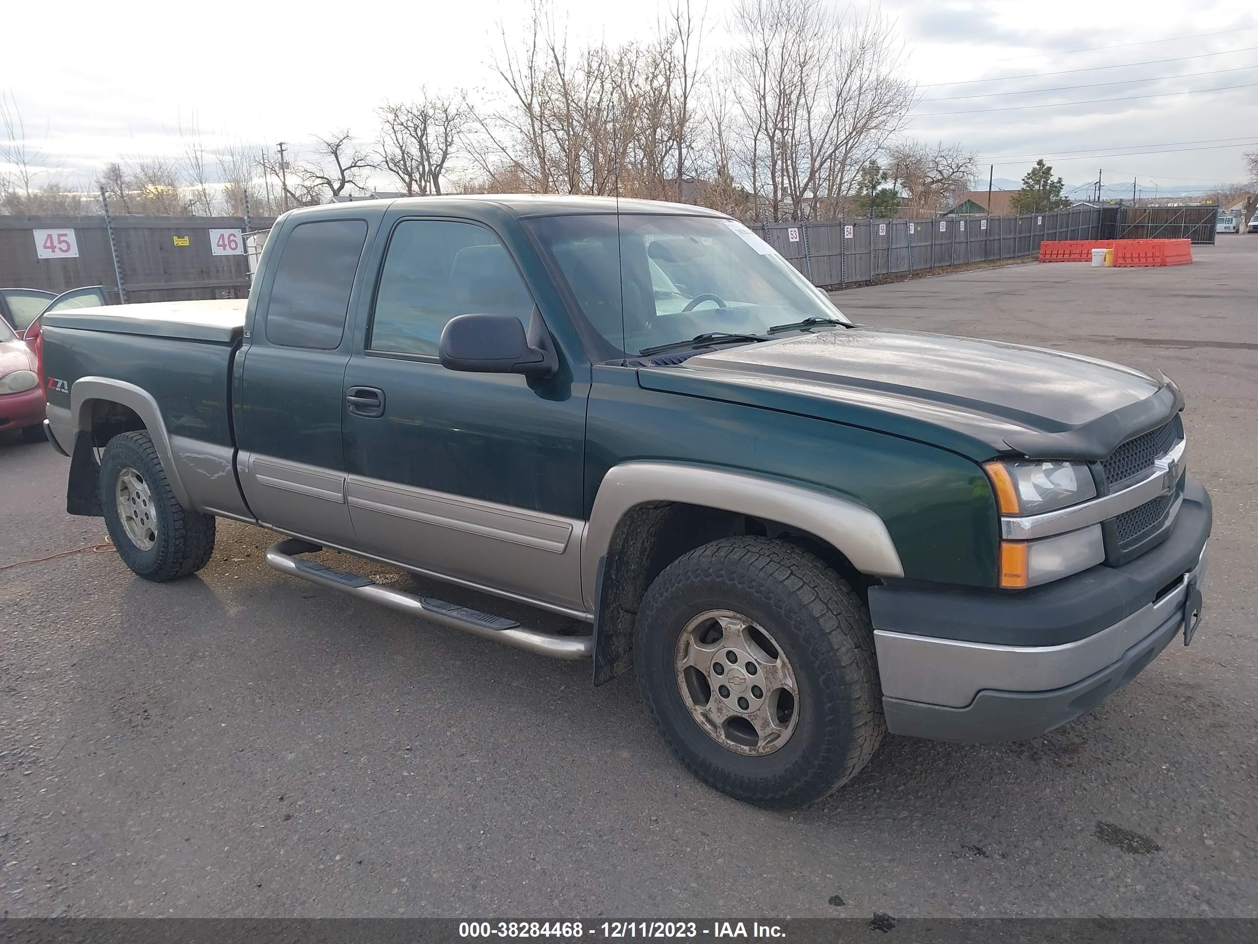 CHEVROLET SILVERADO 2003 1gcek19t03z143193