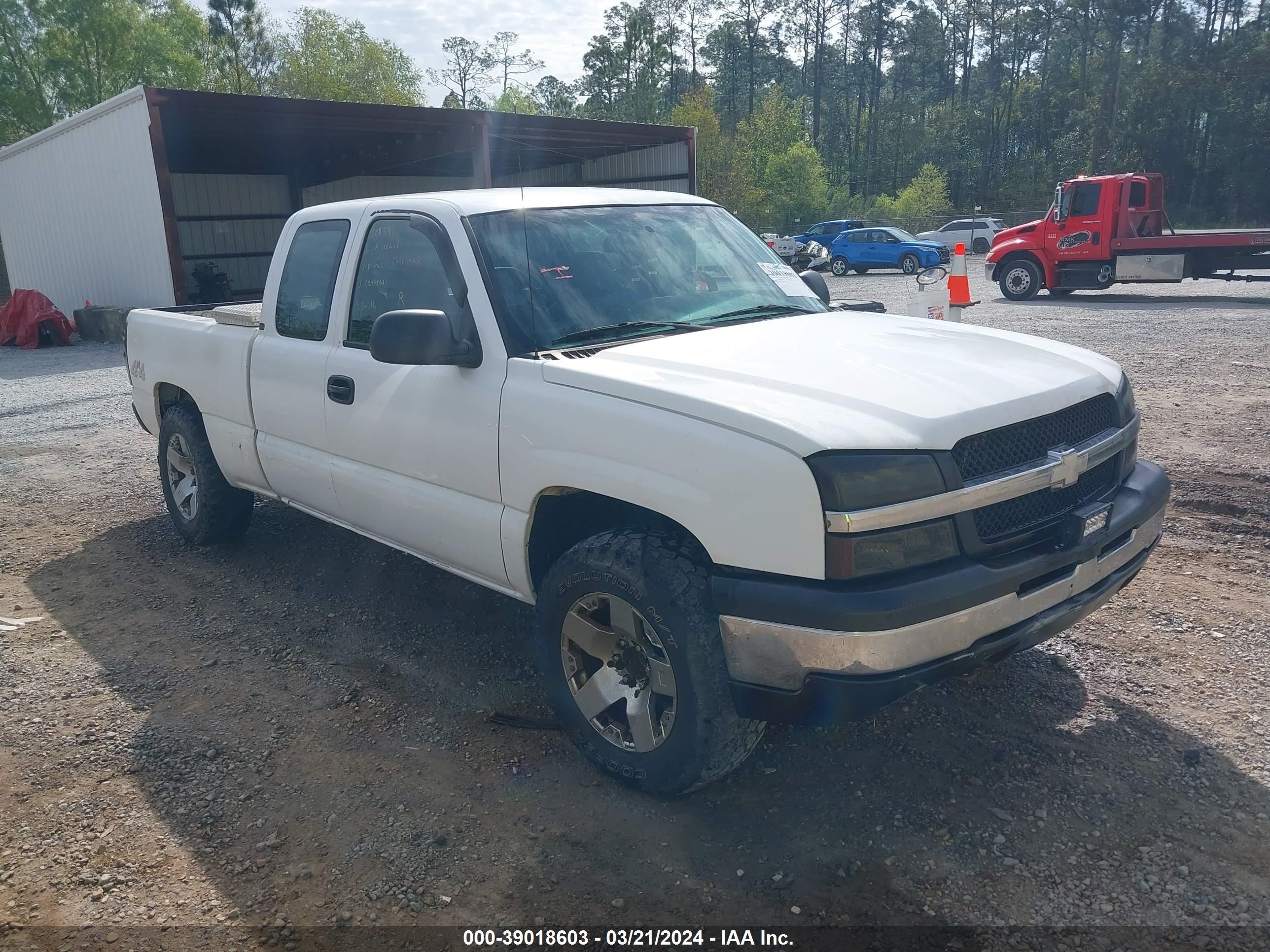 CHEVROLET SILVERADO 2004 1gcek19t04e308541