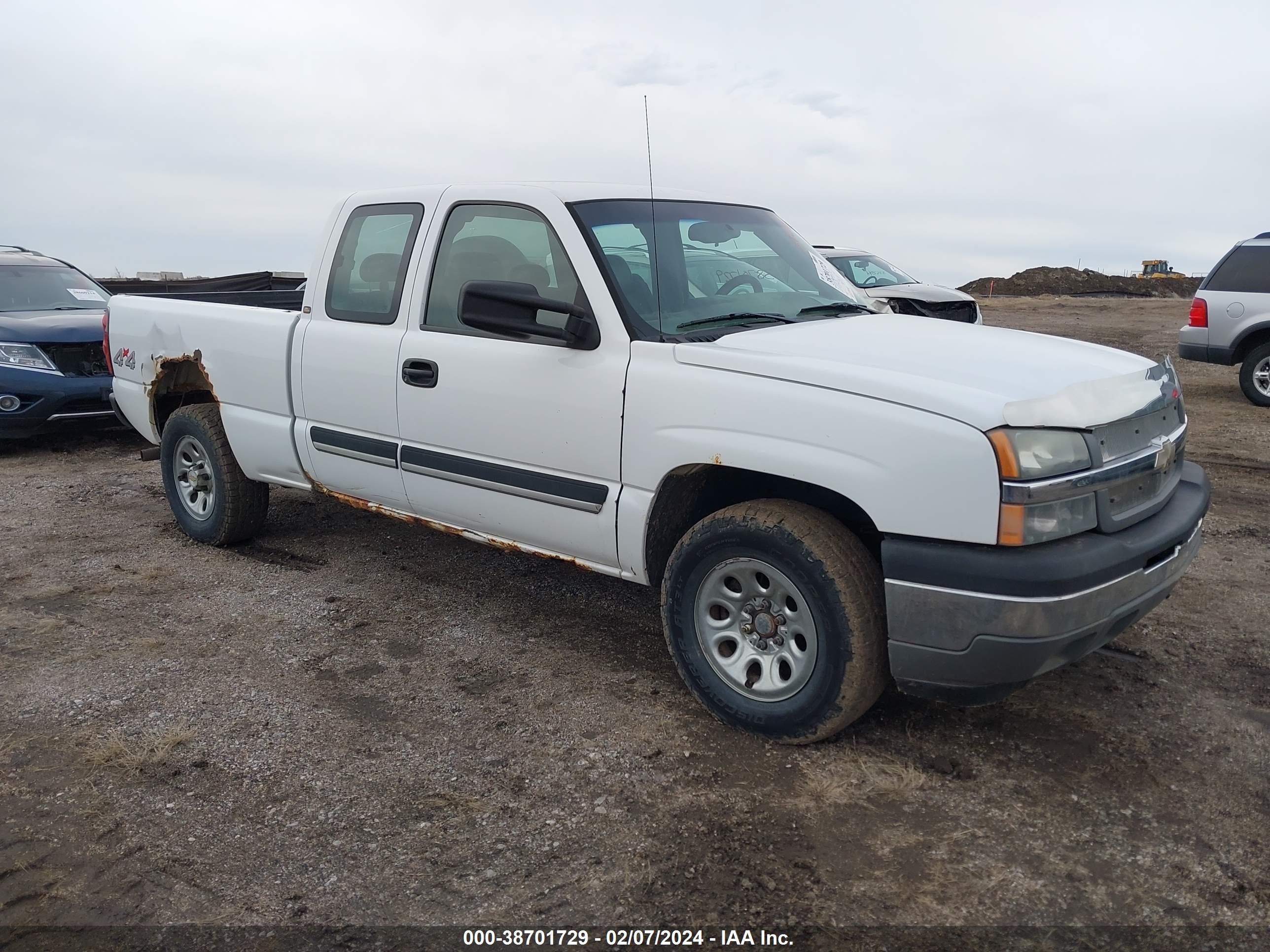 CHEVROLET SILVERADO 2005 1gcek19t05e196583