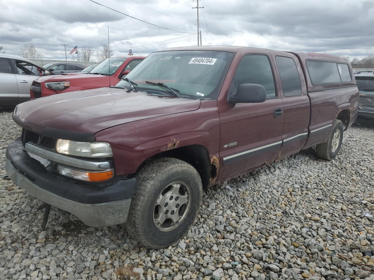 CHEVROLET SILVERADO 2000 1gcek19t0ye197897