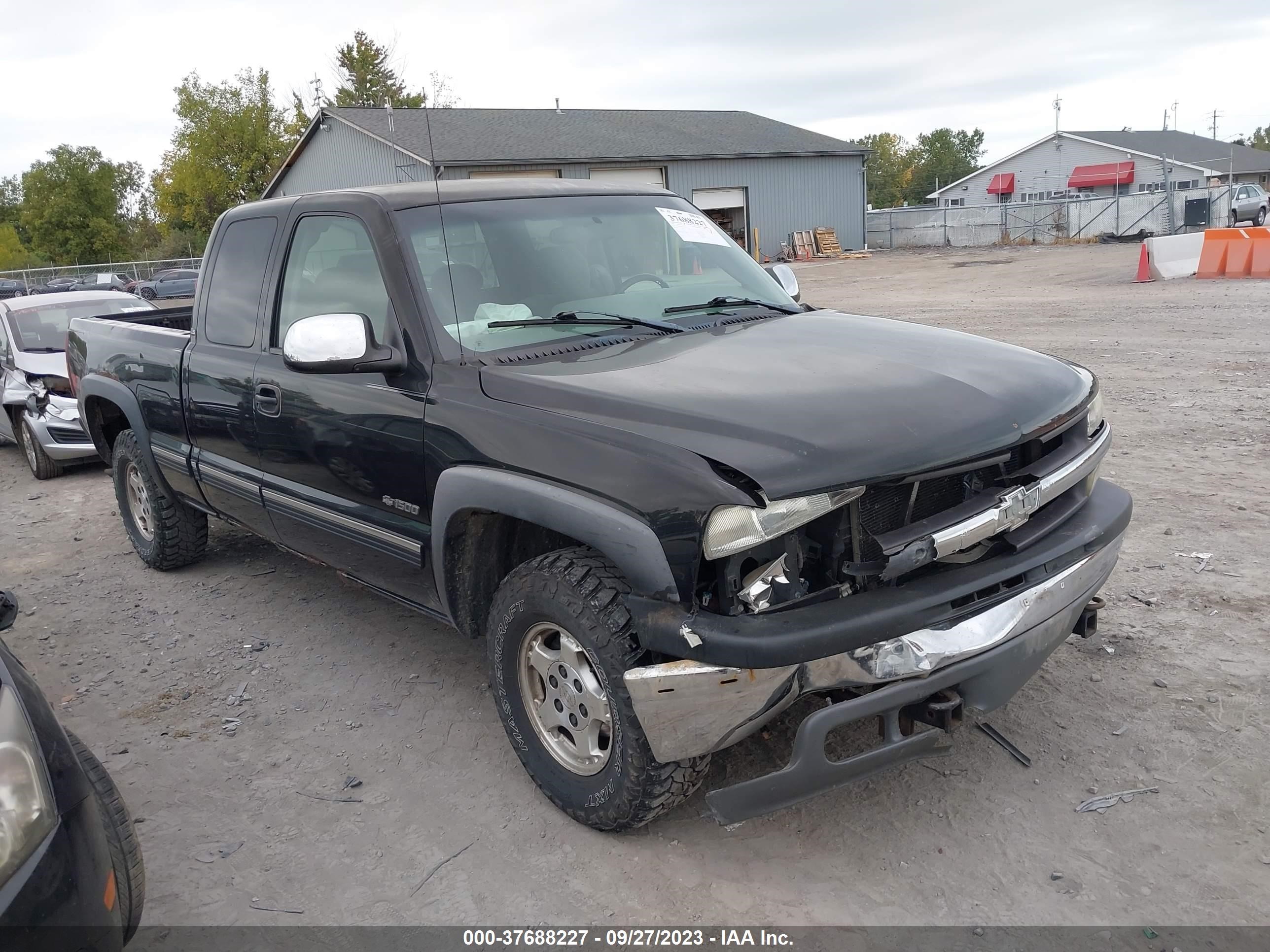 CHEVROLET SILVERADO 2000 1gcek19t0ye292170