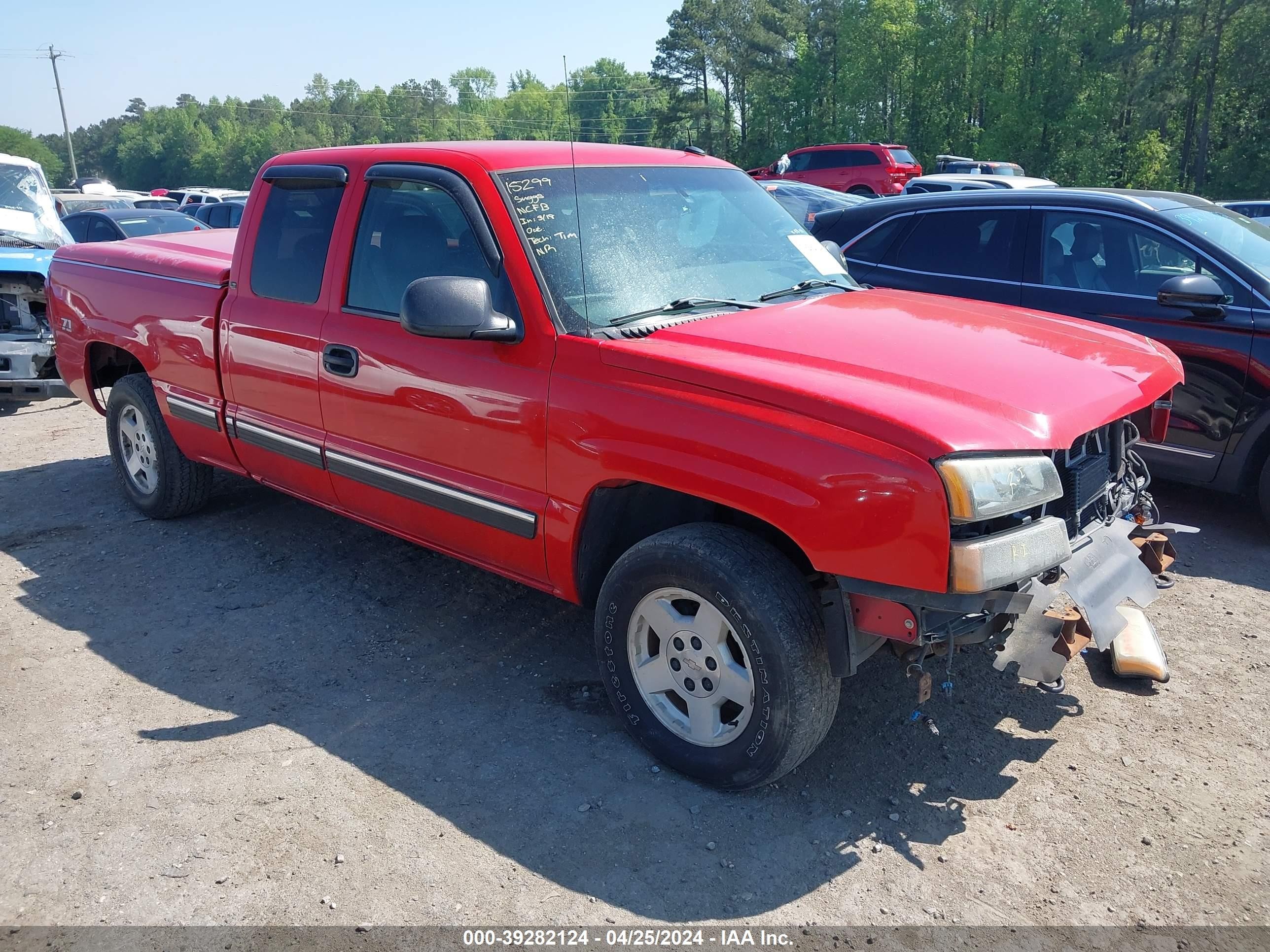 CHEVROLET SILVERADO 2003 1gcek19t13e249739