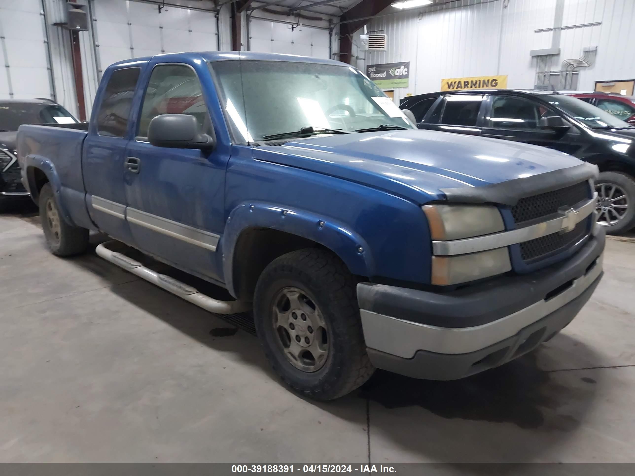 CHEVROLET SILVERADO 2003 1gcek19t13e273698