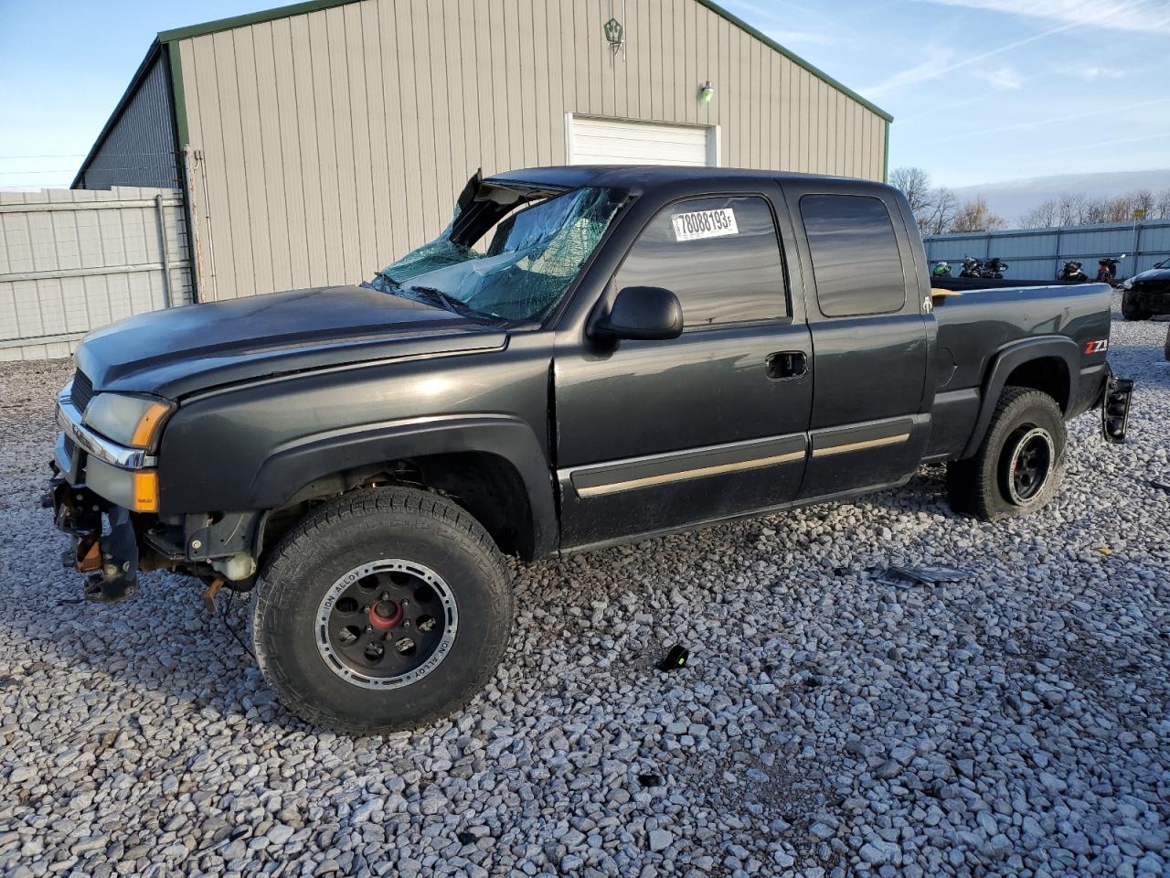 CHEVROLET SILVERADO 2004 1gcek19t14e155572