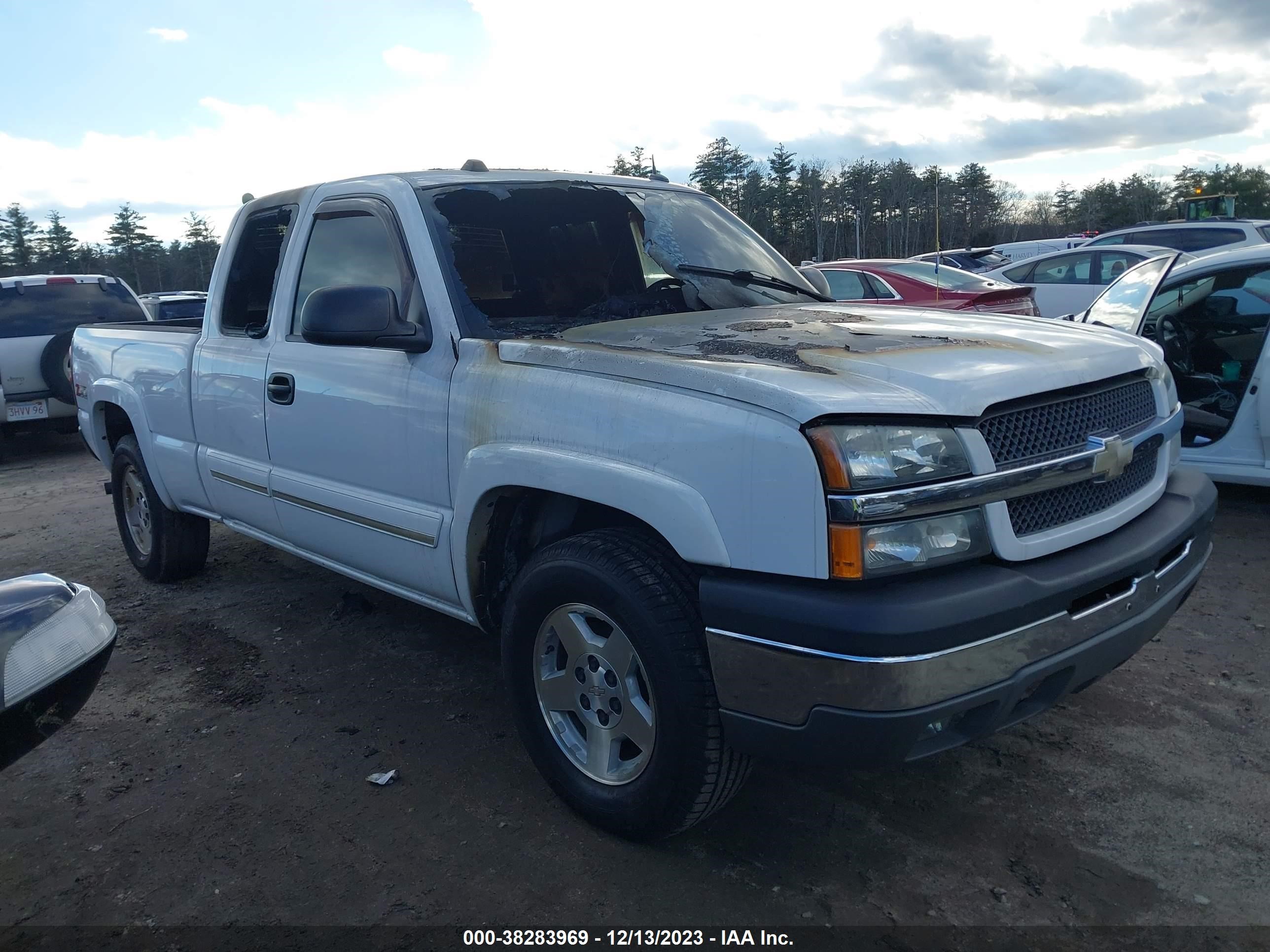 CHEVROLET SILVERADO 2004 1gcek19t14e344514