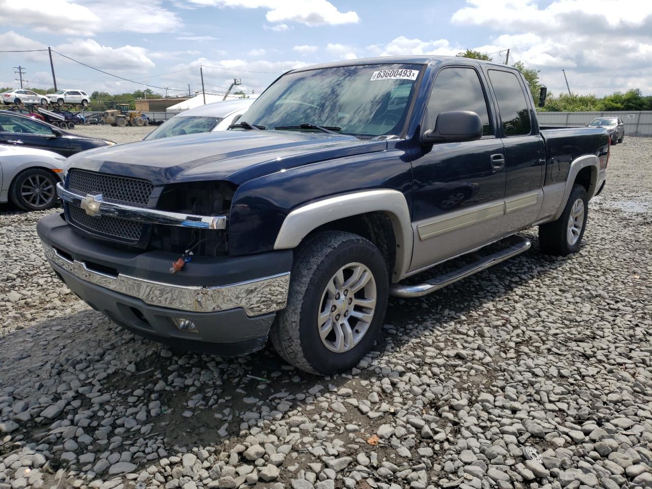 CHEVROLET SILVERADO 2005 1gcek19t15z205445