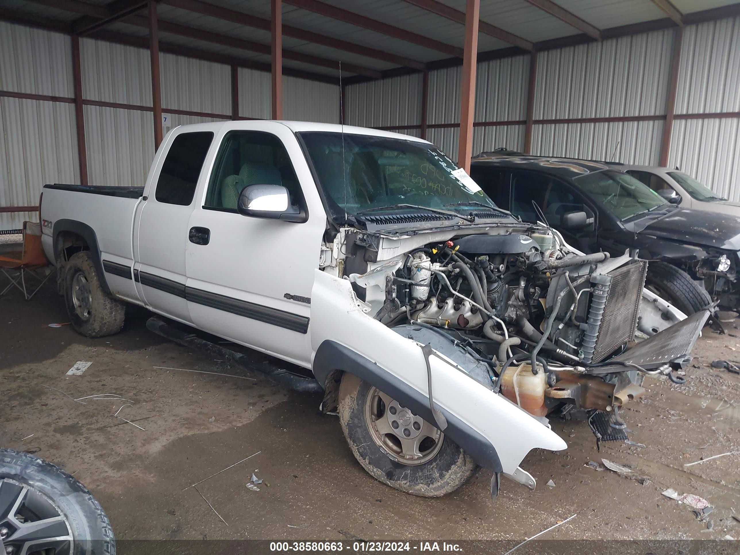 CHEVROLET SILVERADO 2002 1gcek19t22e193387