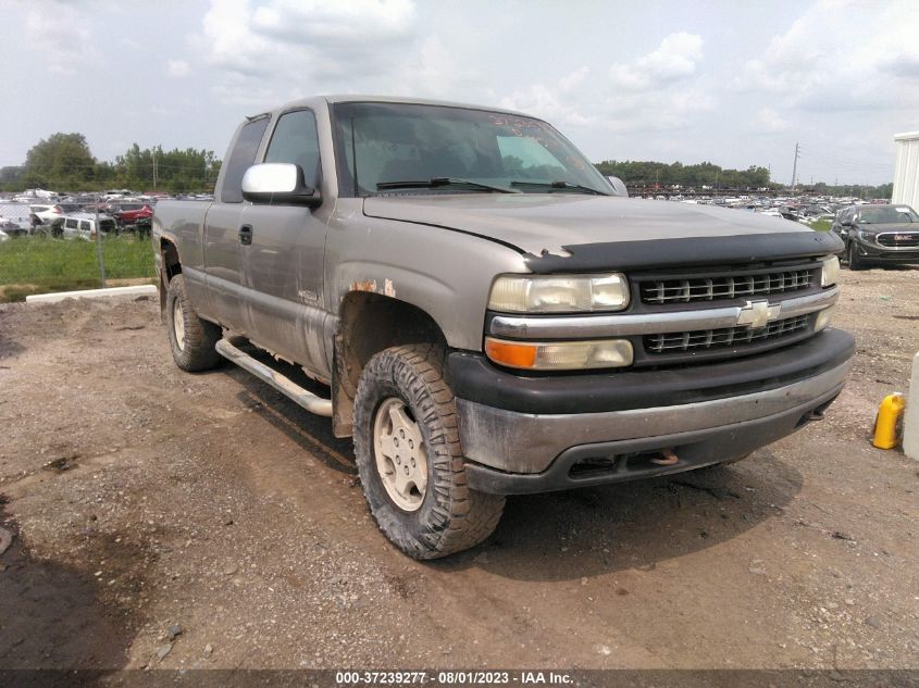 CHEVROLET SILVERADO 2002 1gcek19t22e194278