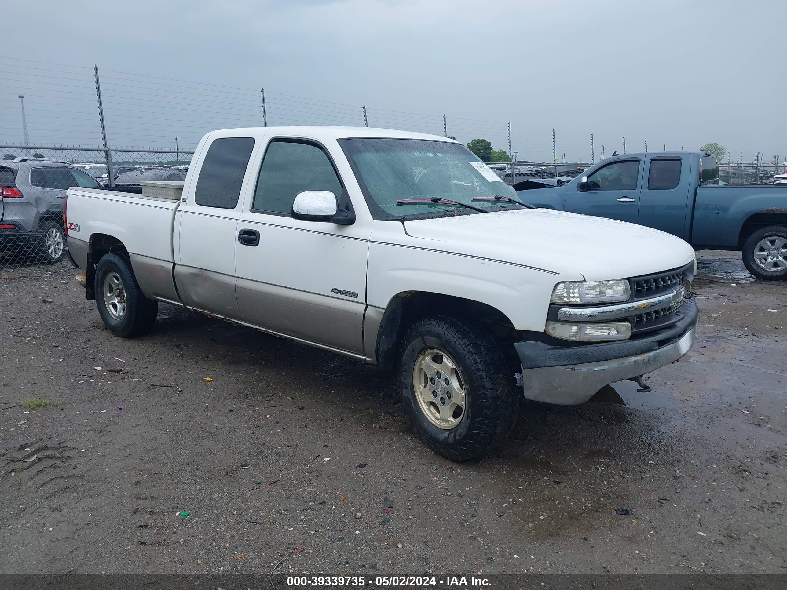 CHEVROLET SILVERADO 2002 1gcek19t22z123929