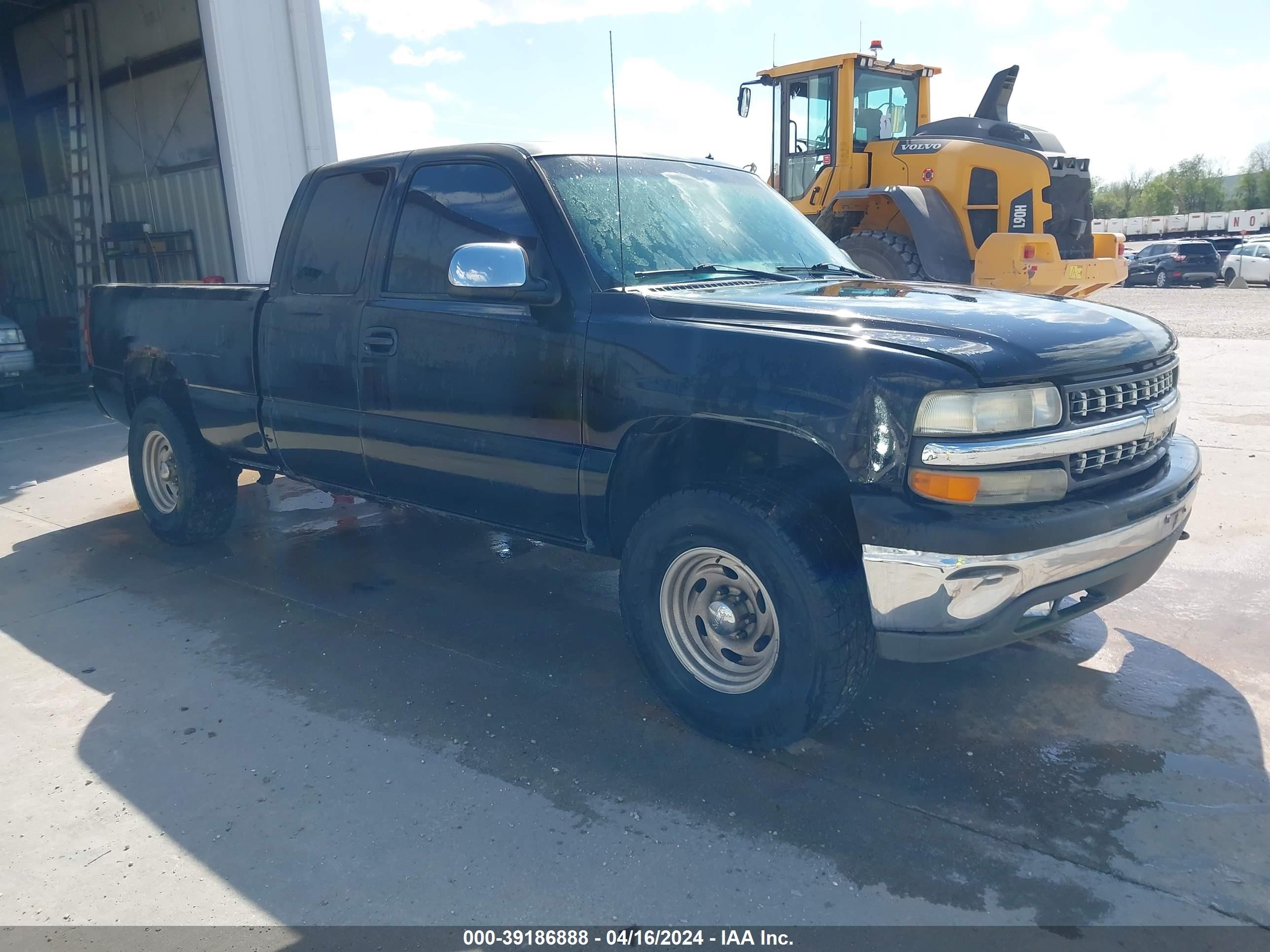 CHEVROLET SILVERADO 2002 1gcek19t22z125356