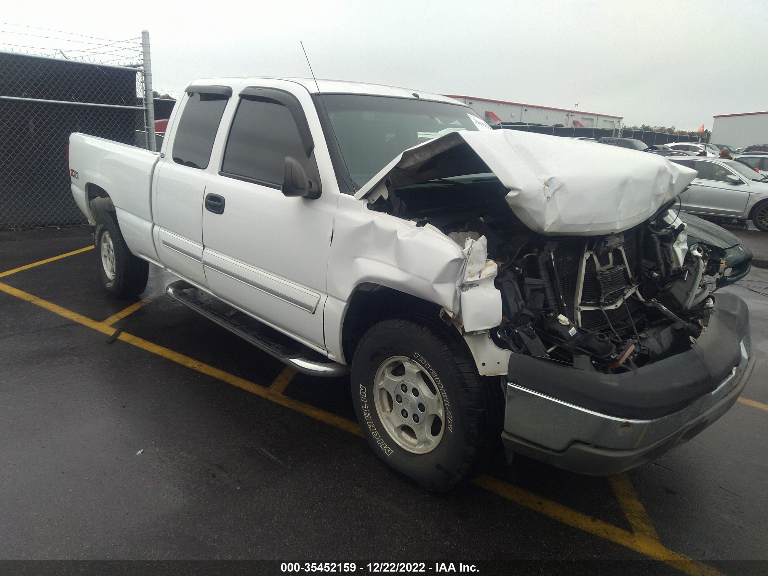 CHEVROLET SILVERADO 2003 1gcek19t23e228950