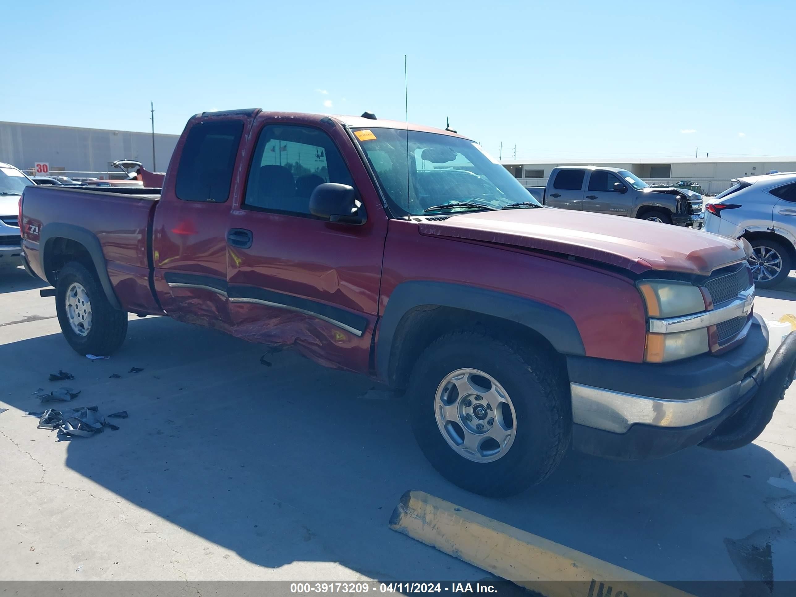 CHEVROLET SILVERADO 2004 1gcek19t24e247662