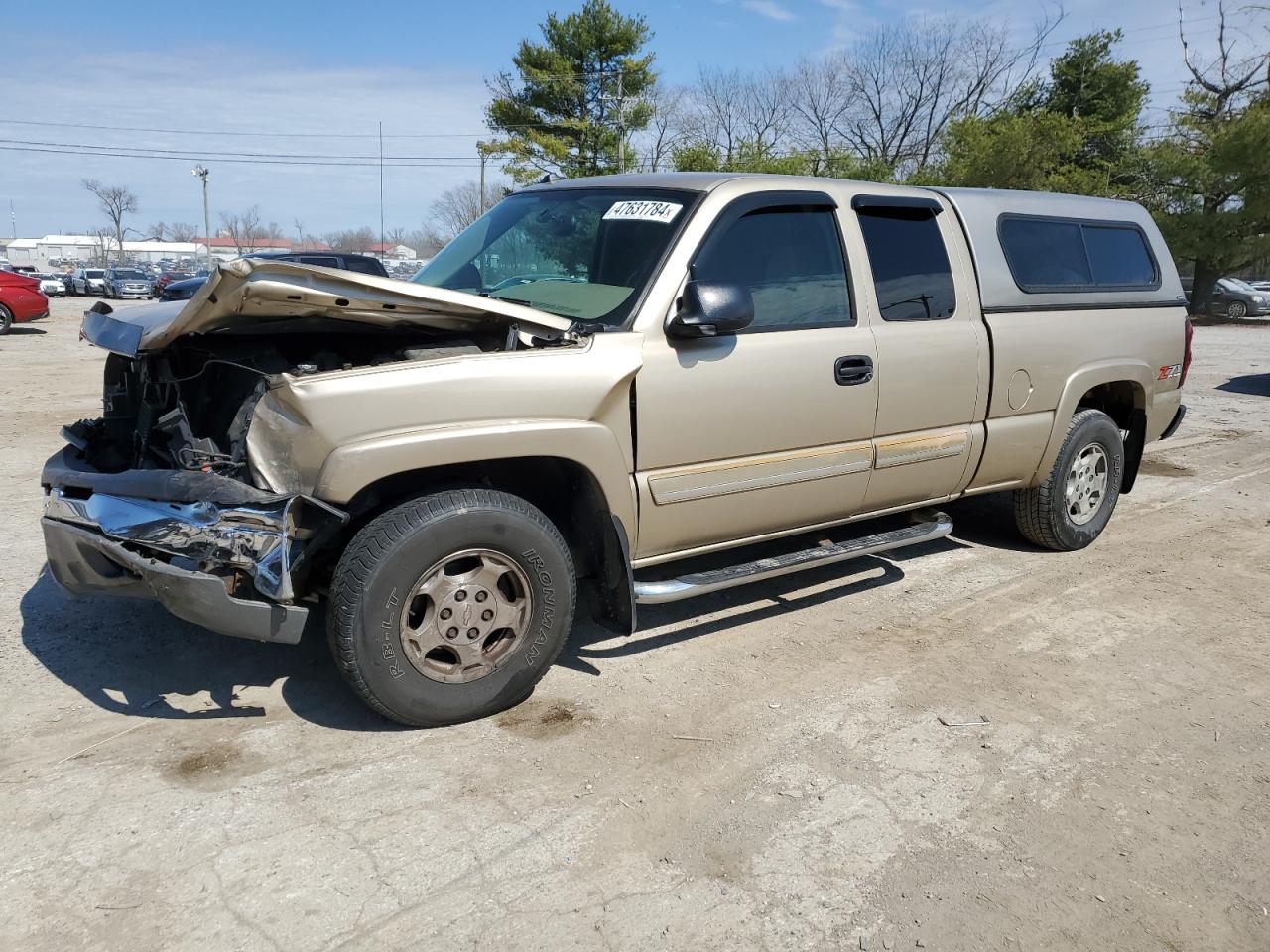 CHEVROLET SILVERADO 2004 1gcek19t24e292844