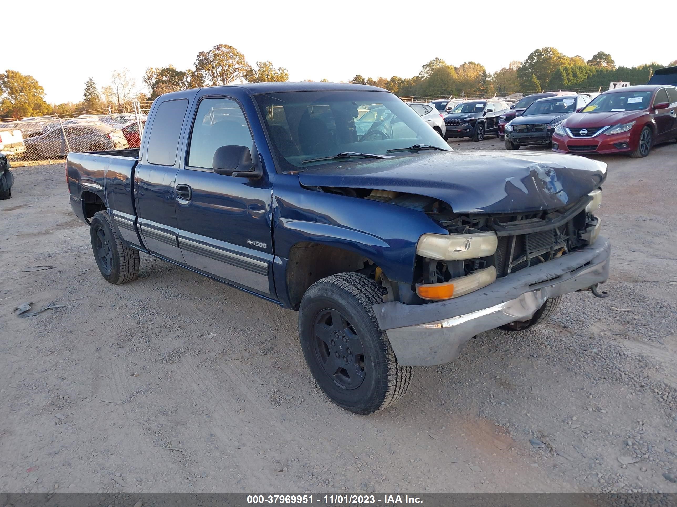 CHEVROLET SILVERADO 2000 1gcek19t2ye119153