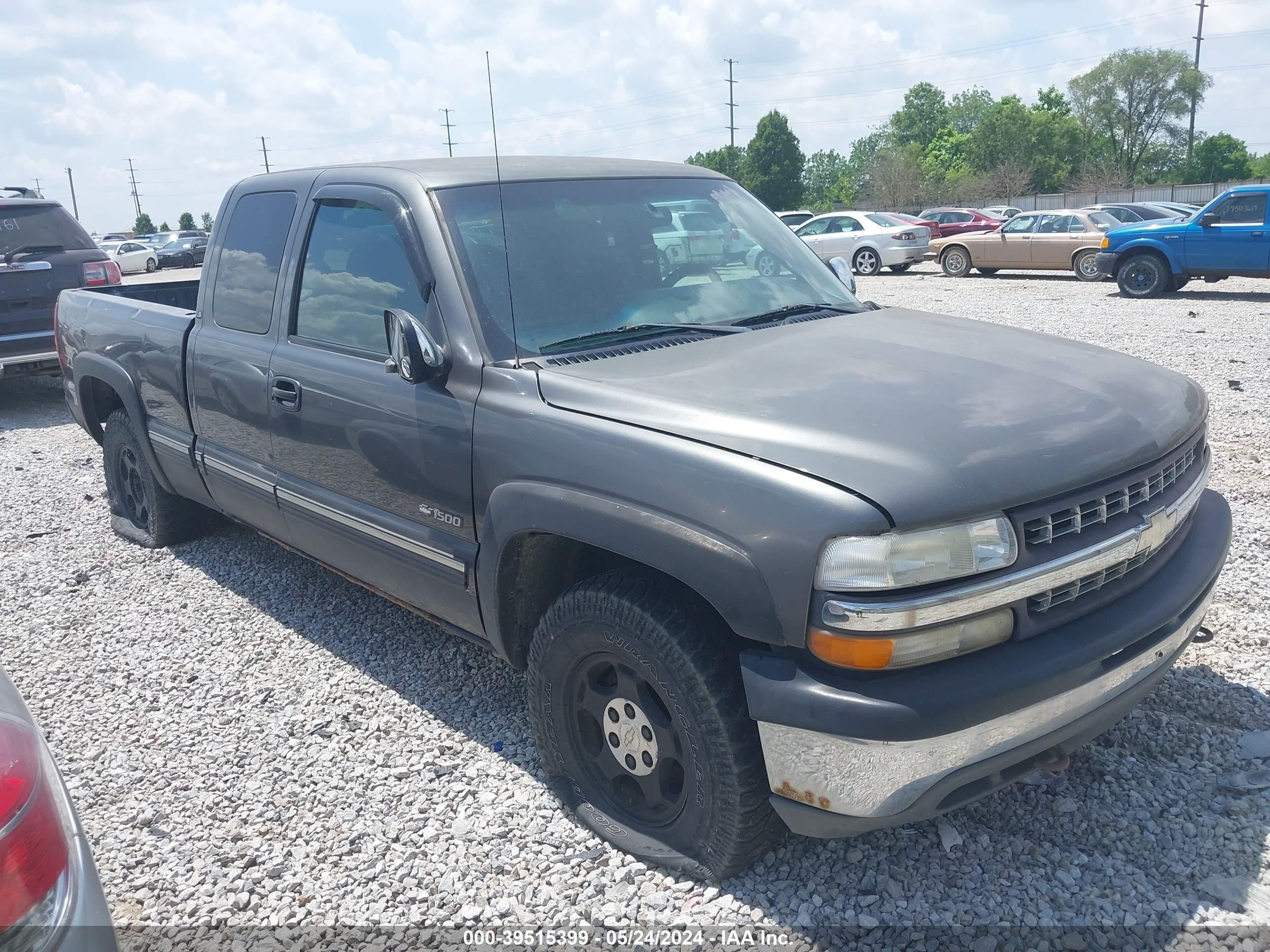 CHEVROLET SILVERADO 2000 1gcek19t2ye357438