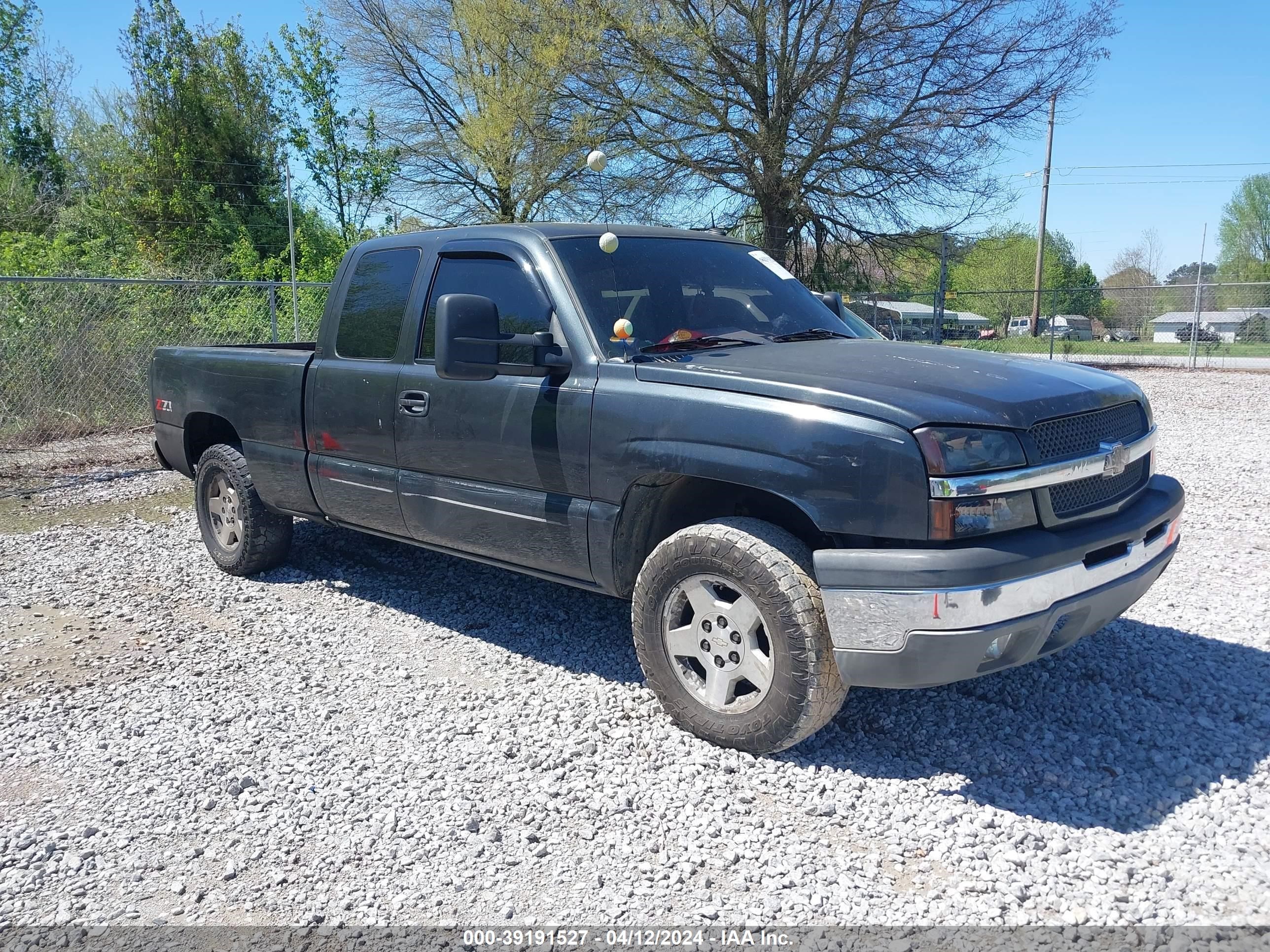 CHEVROLET SILVERADO 2003 1gcek19t33e221120