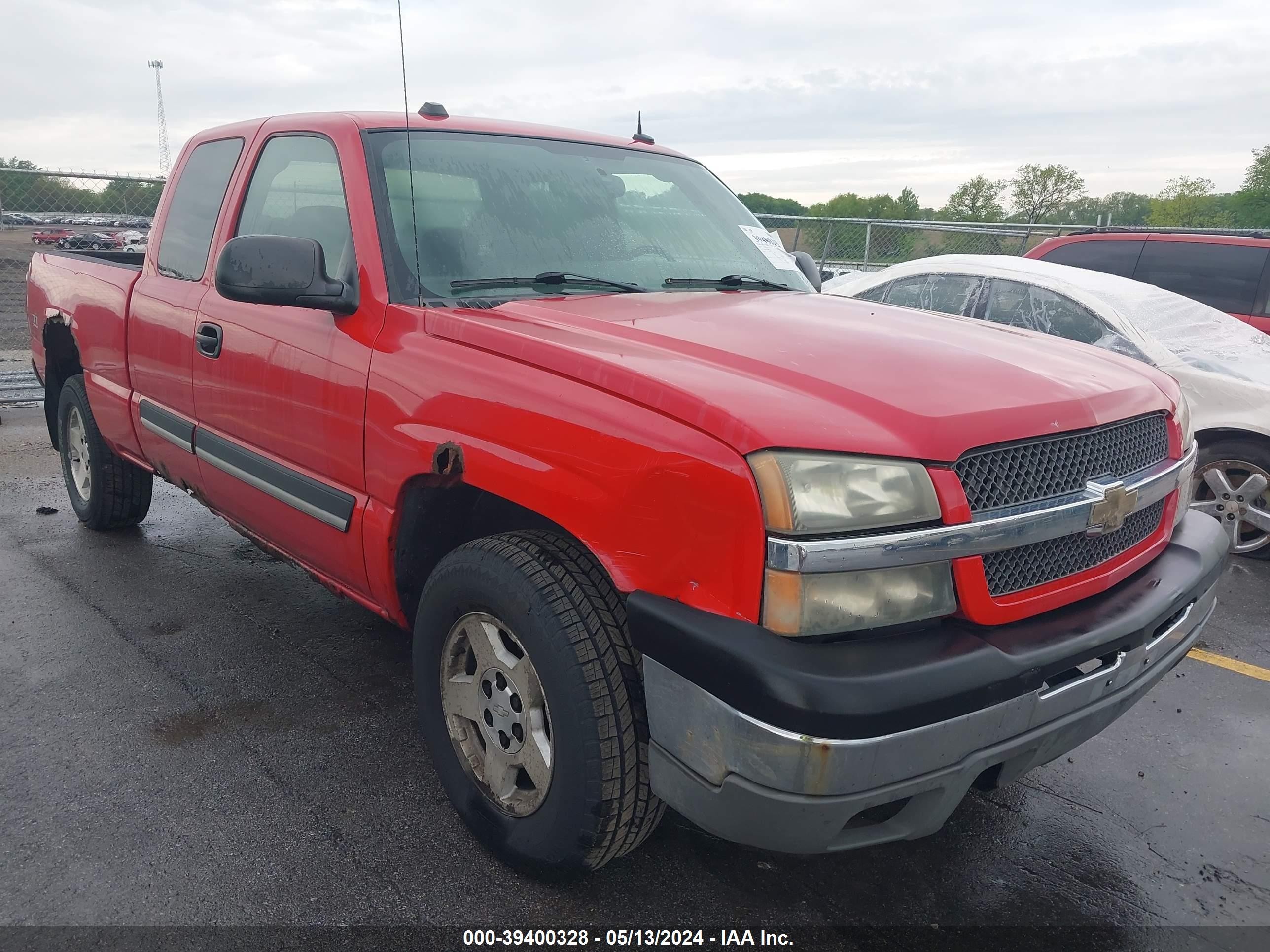 CHEVROLET SILVERADO 2004 1gcek19t34e177749