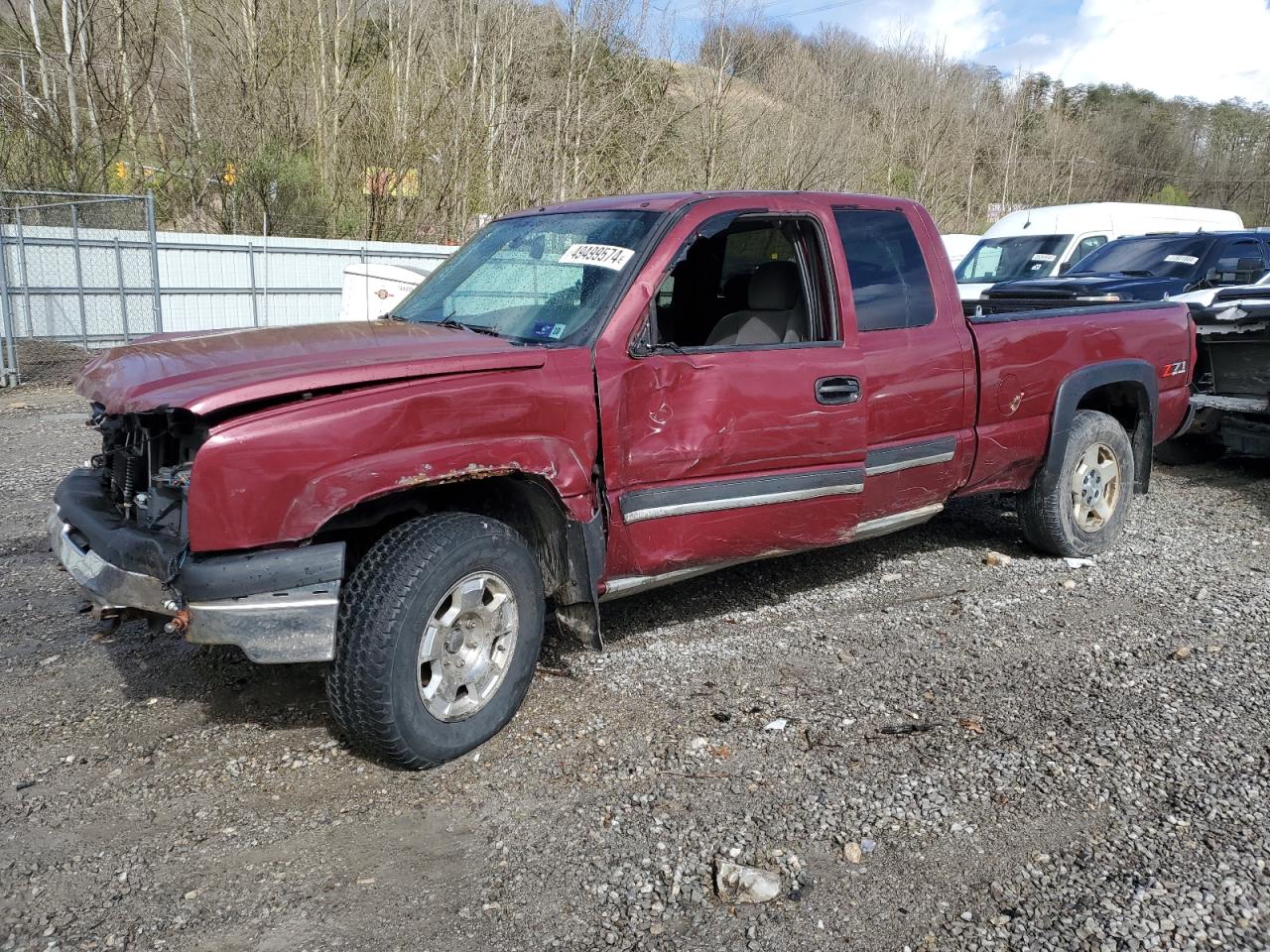 CHEVROLET SILVERADO 2004 1gcek19t34e280265