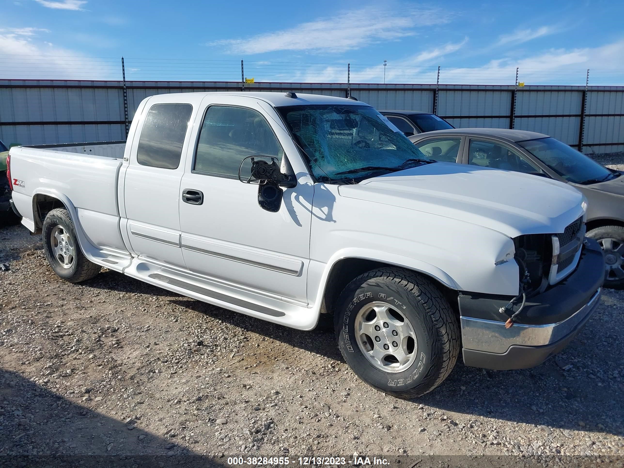 CHEVROLET SILVERADO 2004 1gcek19t34e364795