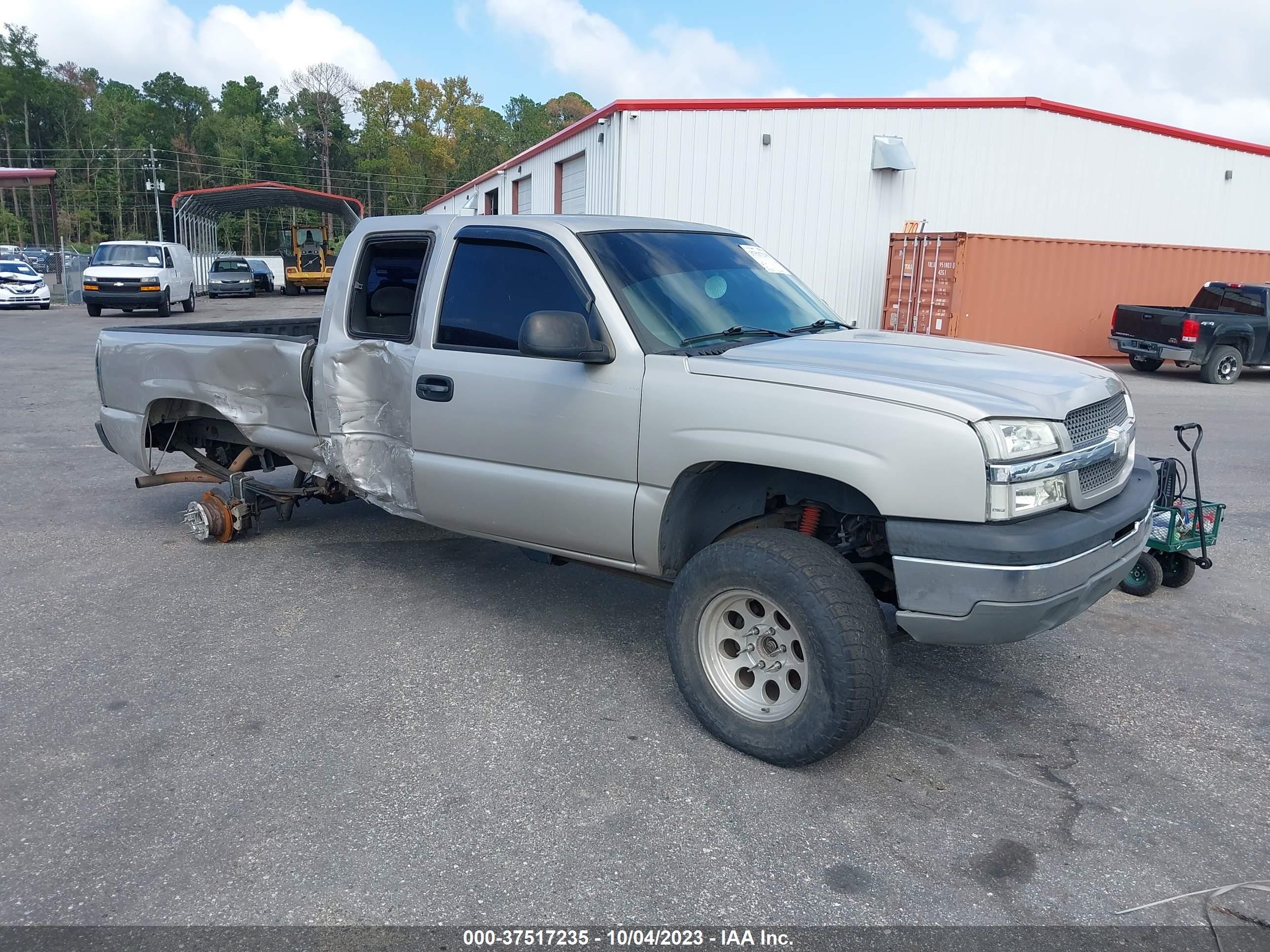 CHEVROLET SILVERADO 2004 1gcek19t34e370757