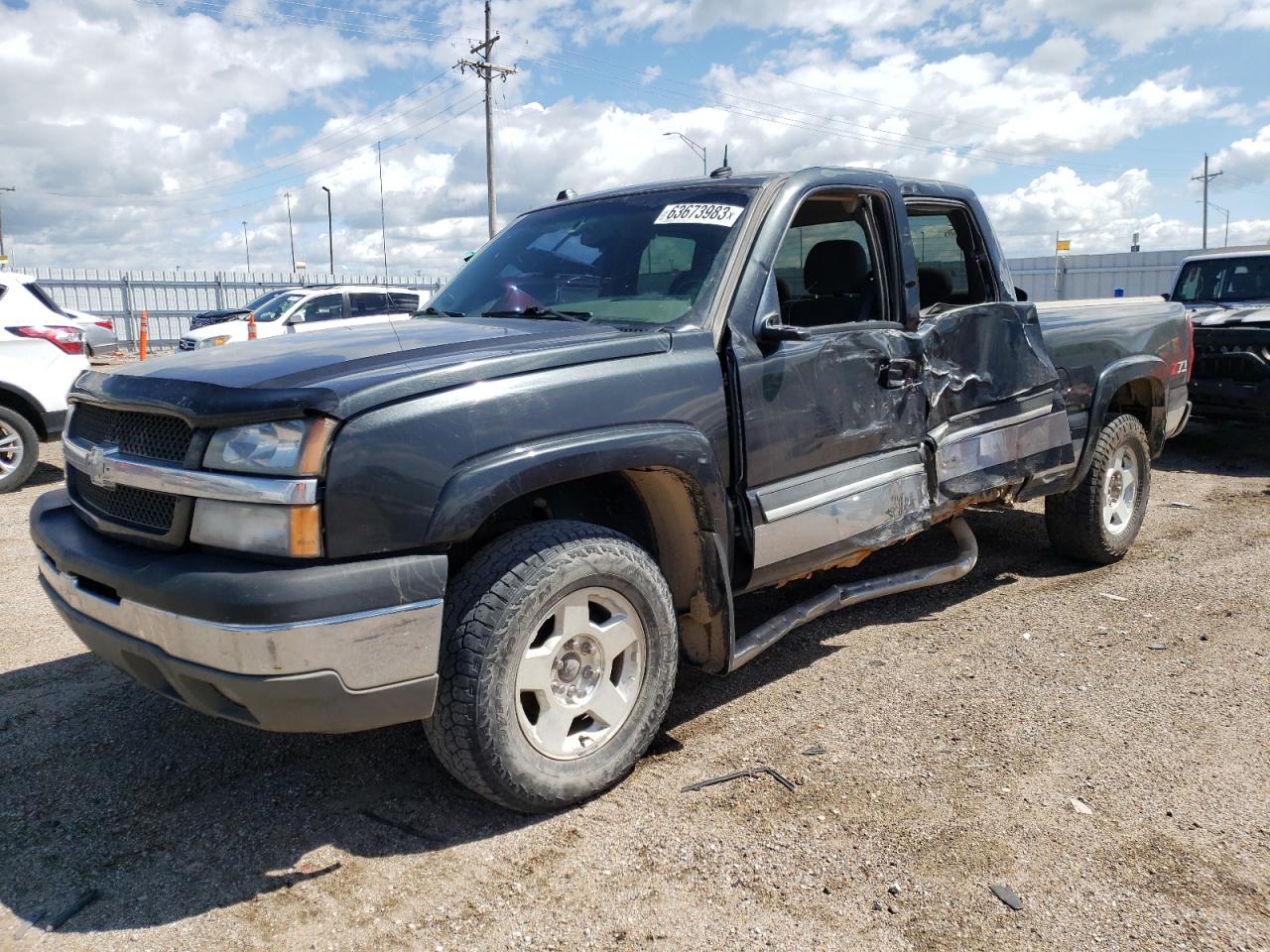 CHEVROLET SILVERADO 2004 1gcek19t34z138569