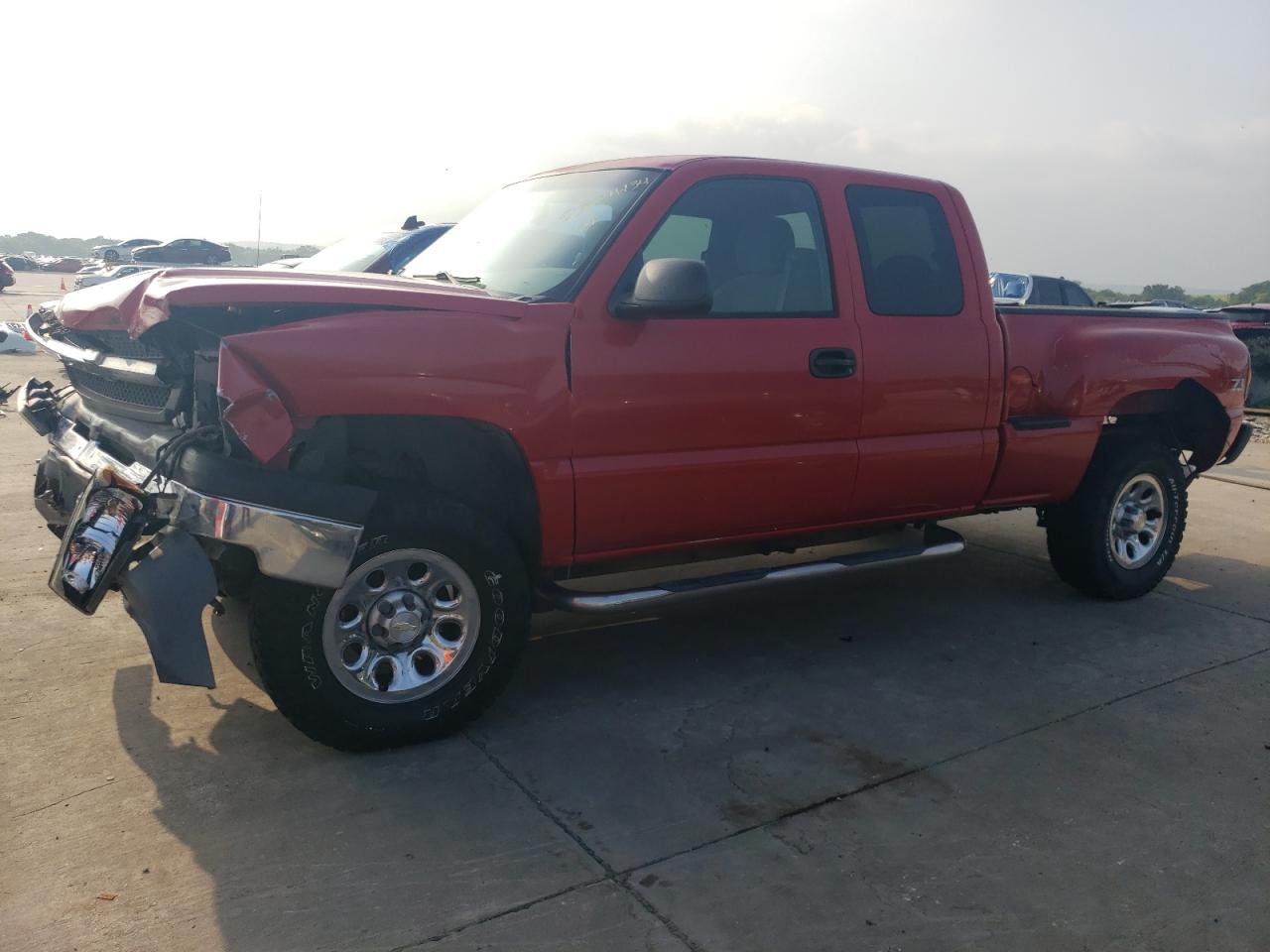 CHEVROLET SILVERADO 2004 1gcek19t34z163584