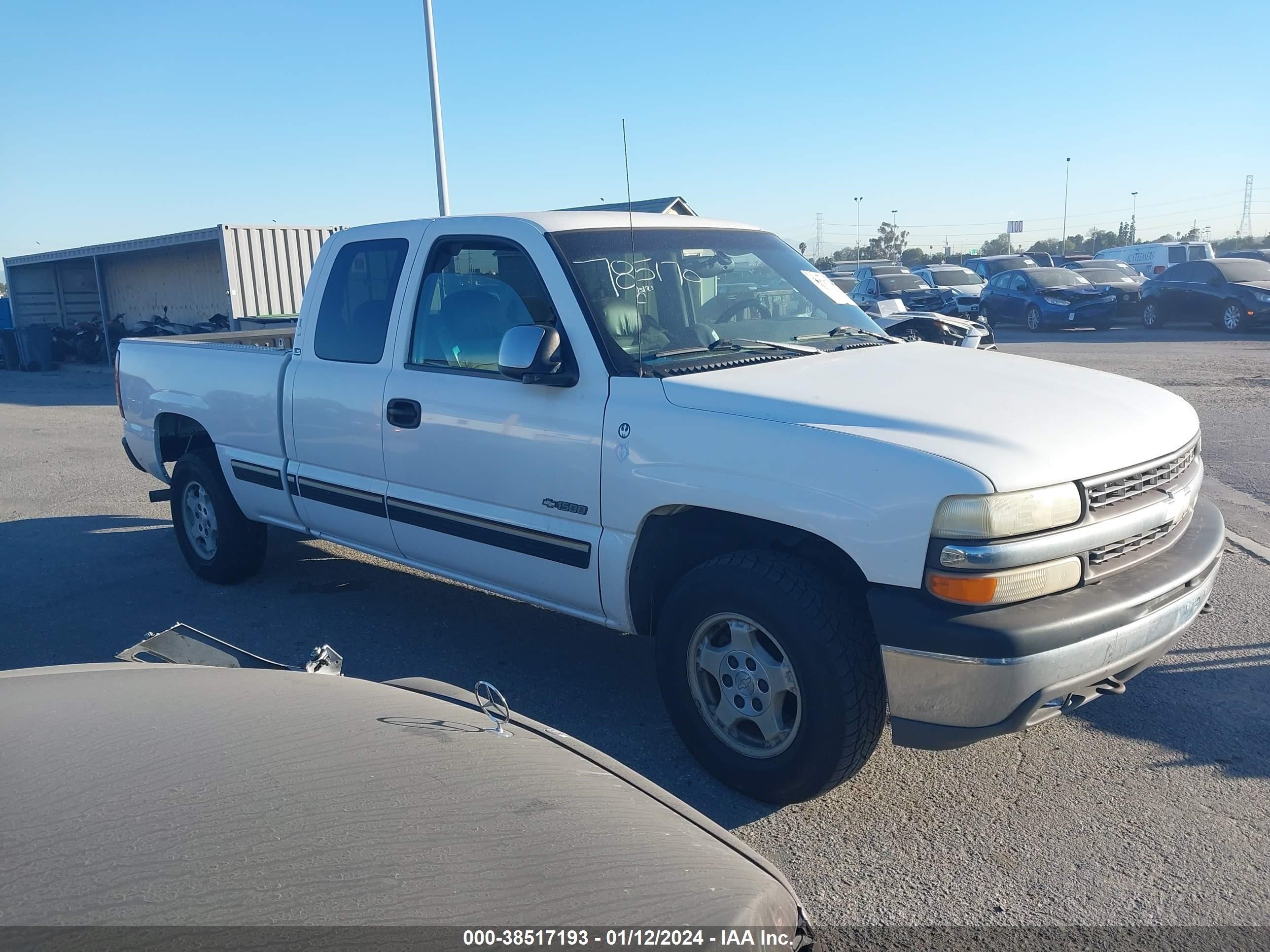 CHEVROLET SILVERADO 1999 1gcek19t3xe123615