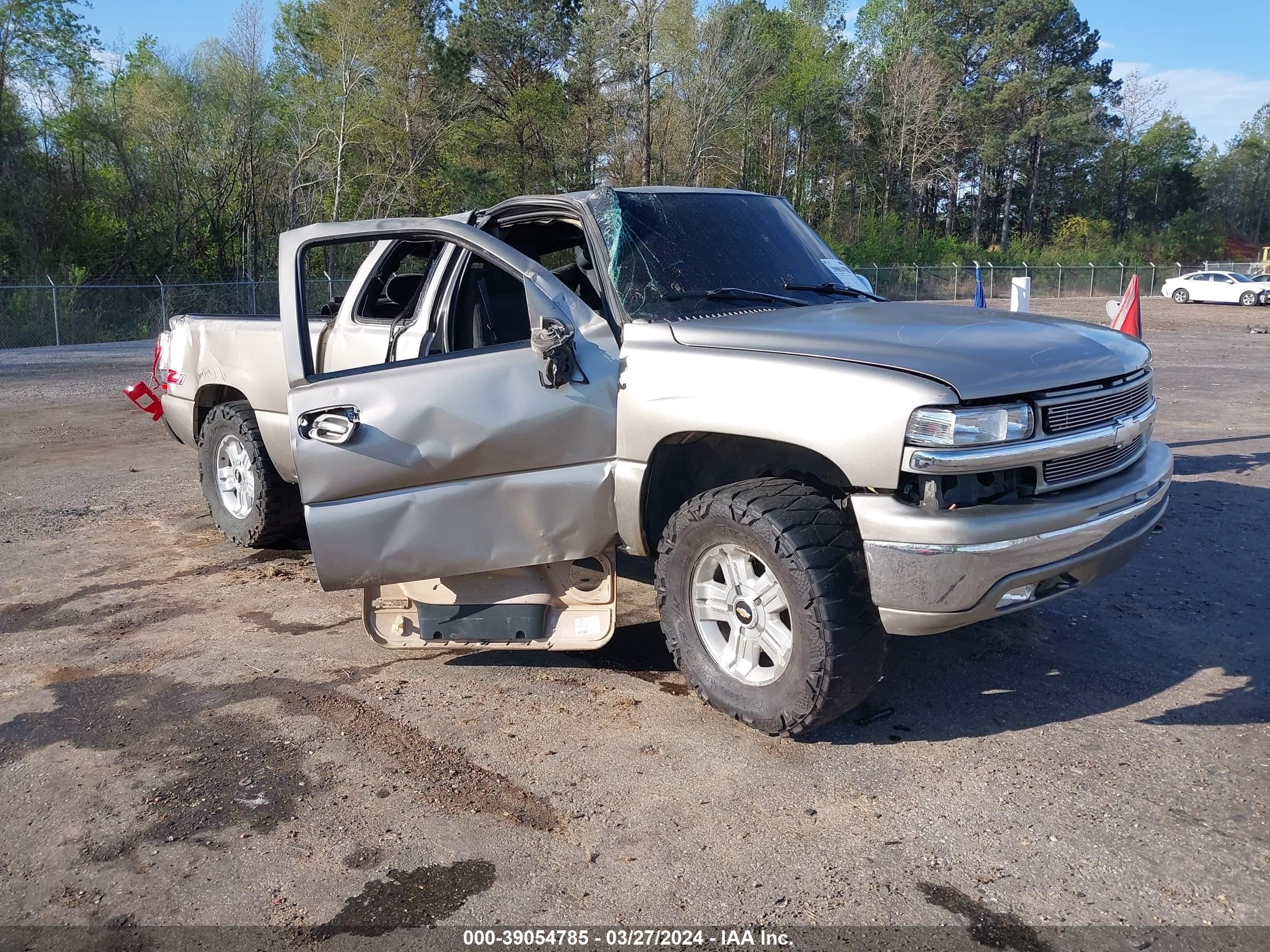 CHEVROLET SILVERADO 2000 1gcek19t3ye172587