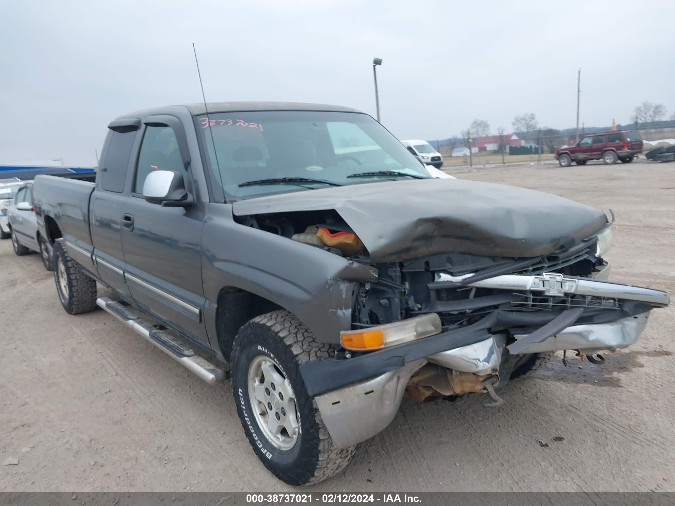 CHEVROLET SILVERADO 2000 1gcek19t3ye298657