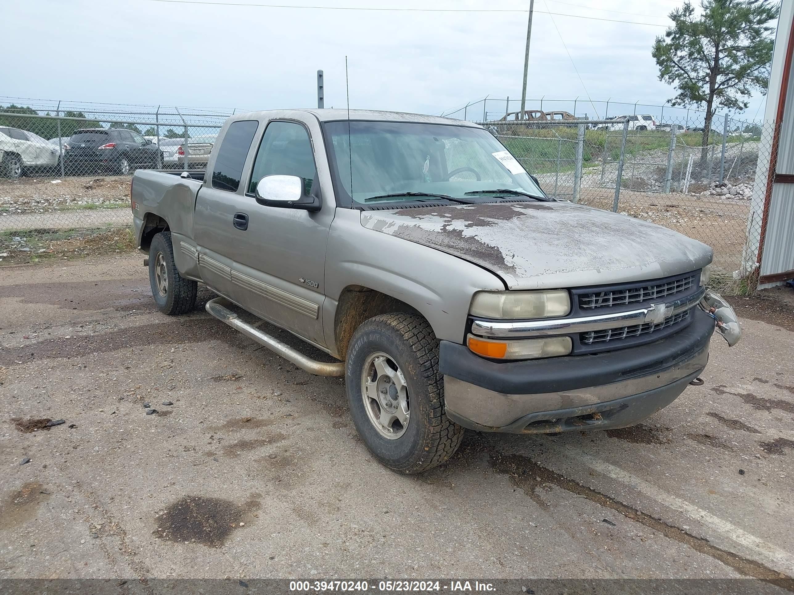 CHEVROLET SILVERADO 2000 1gcek19t3yz346487