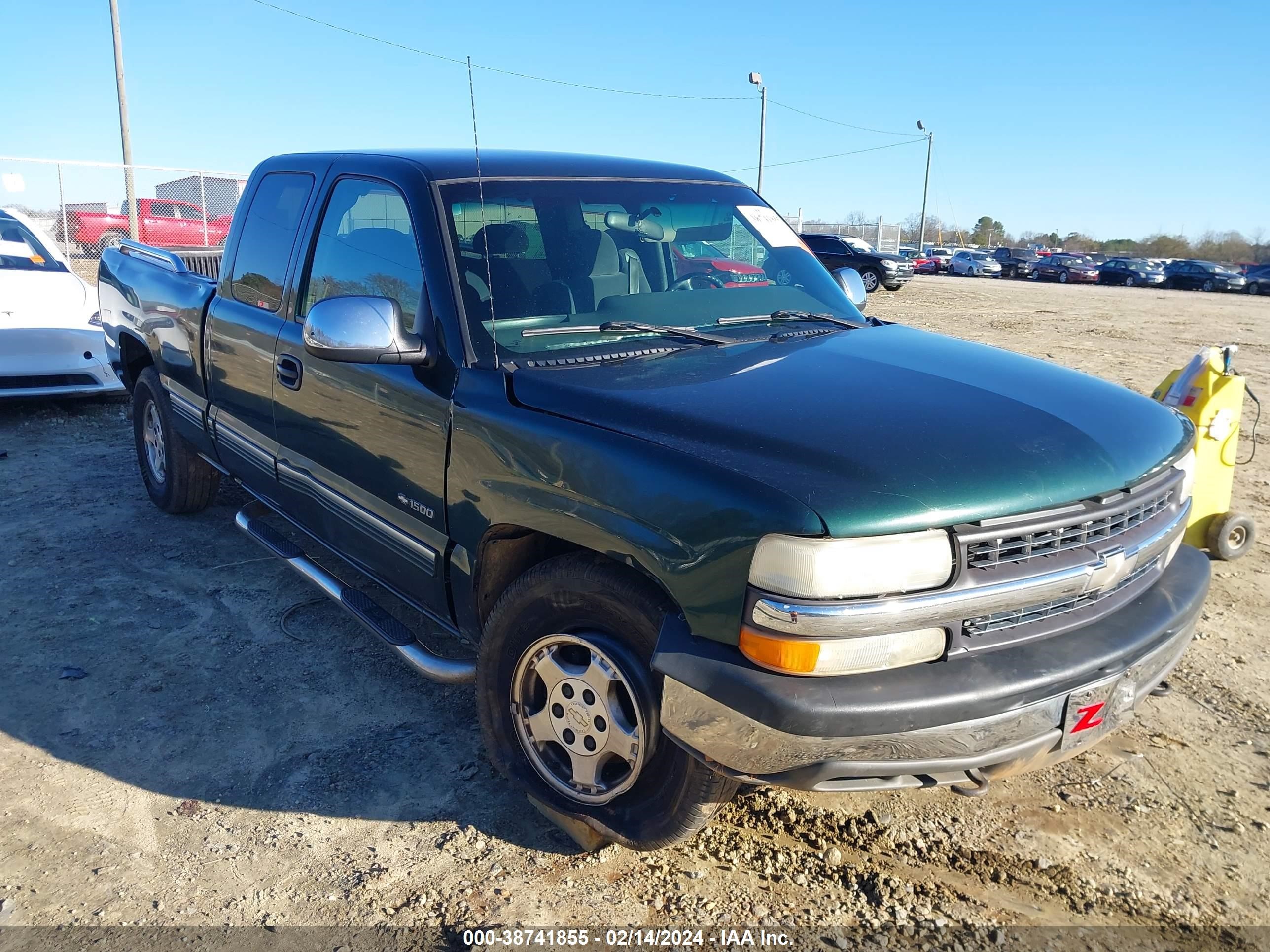 CHEVROLET SILVERADO 2001 1gcek19t41e212357