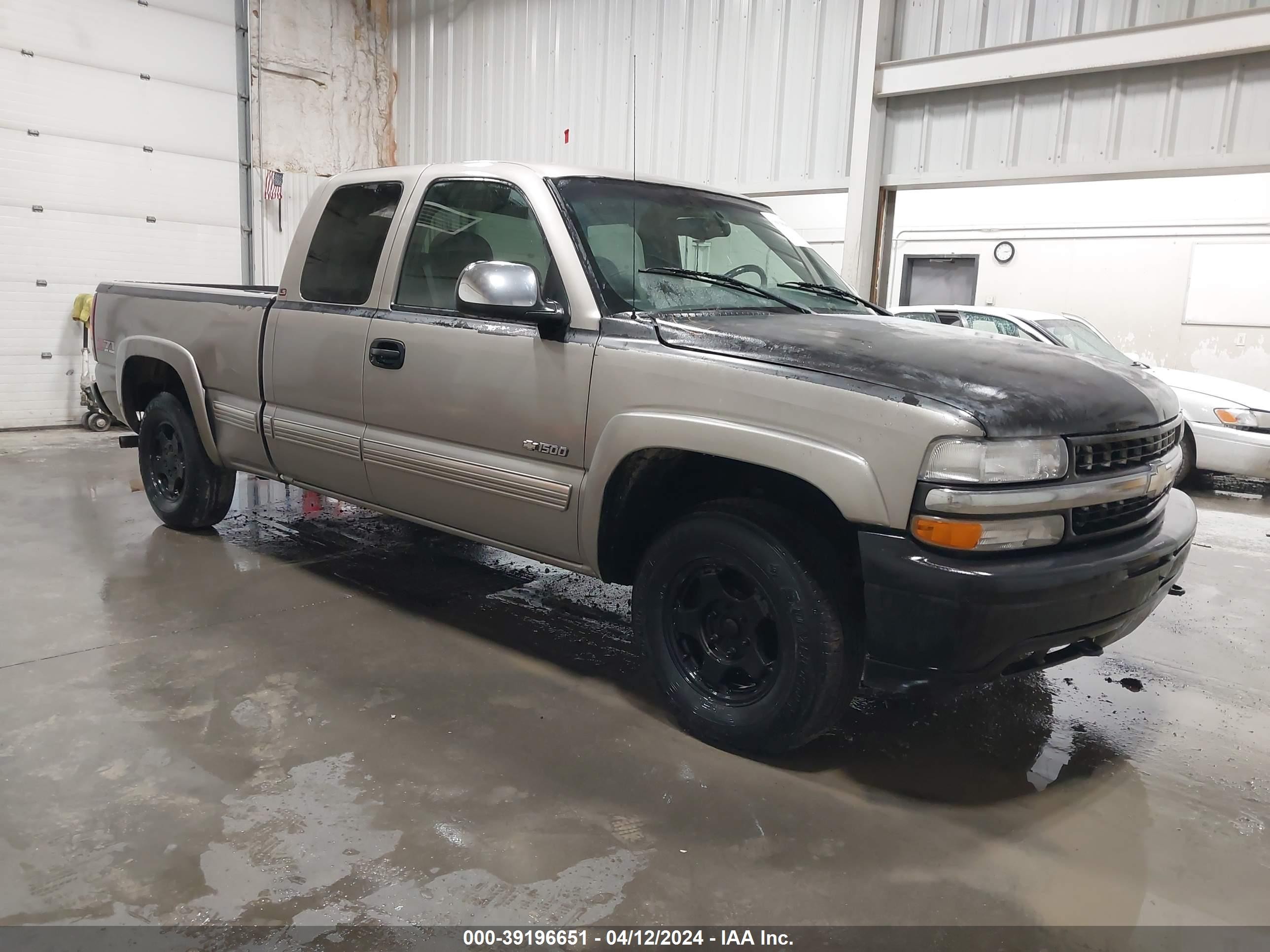 CHEVROLET SILVERADO 2002 1gcek19t42e267683