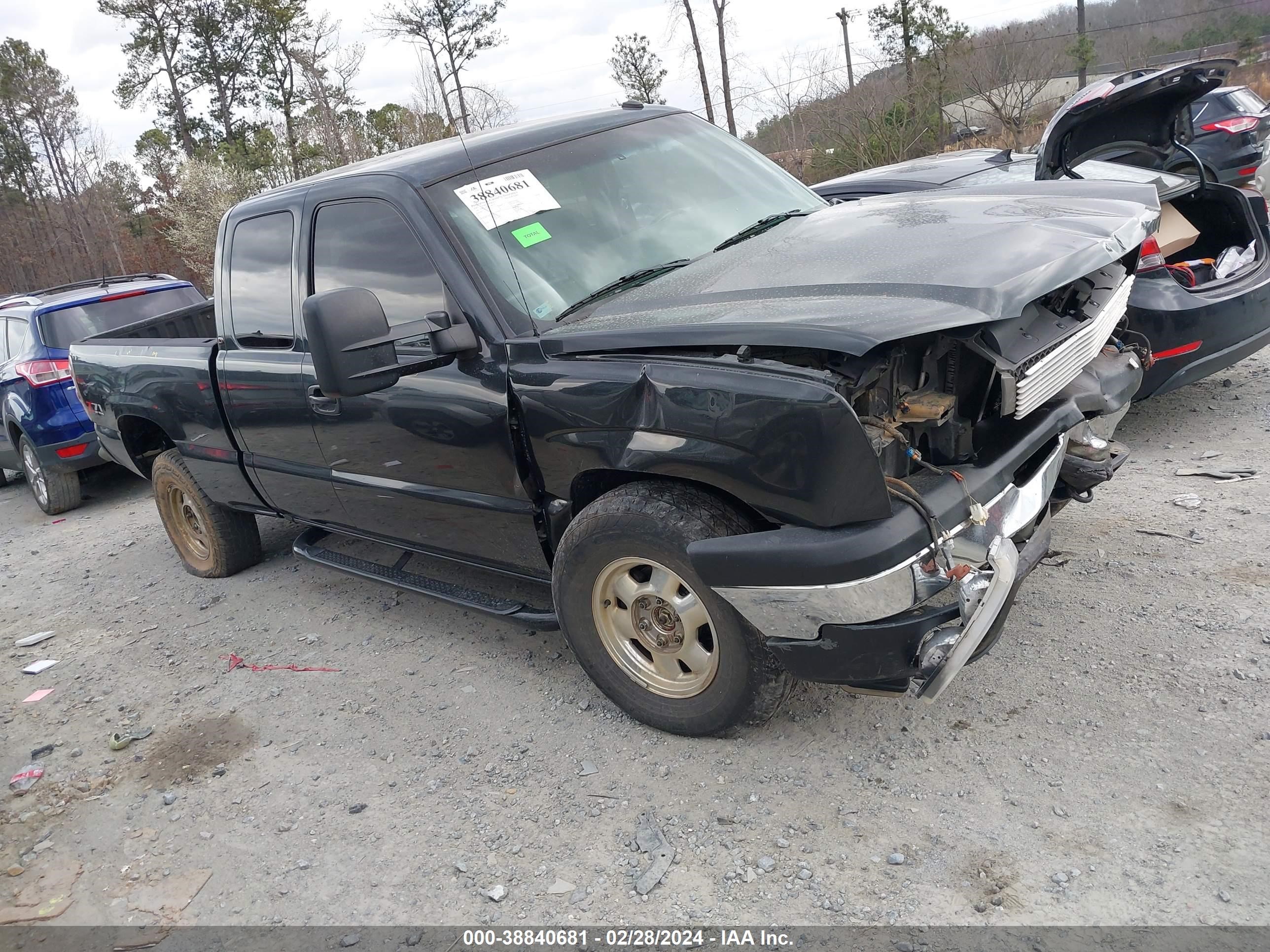 CHEVROLET SILVERADO 2003 1gcek19t43e185275