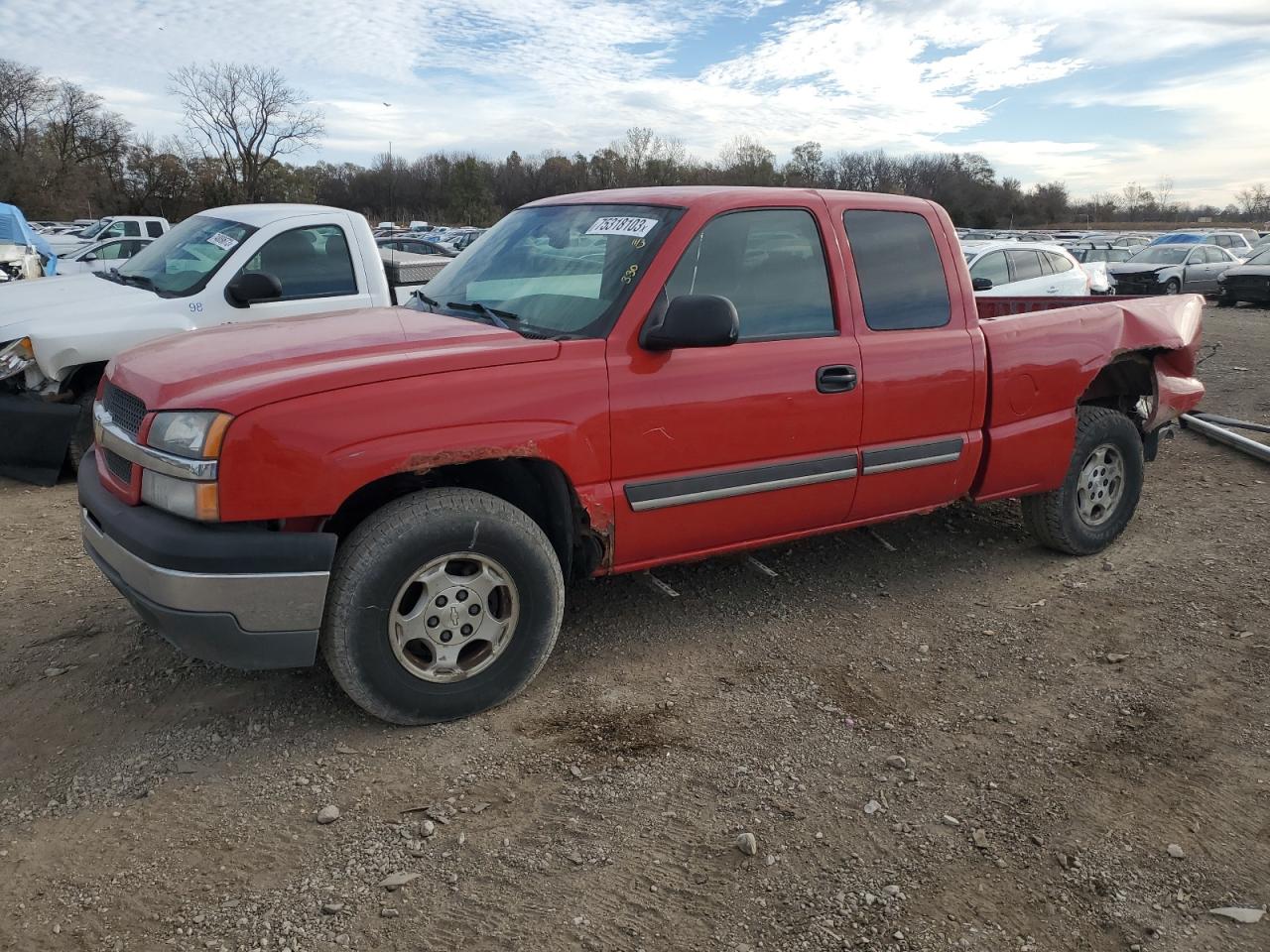 CHEVROLET SILVERADO 2004 1gcek19t44e204859